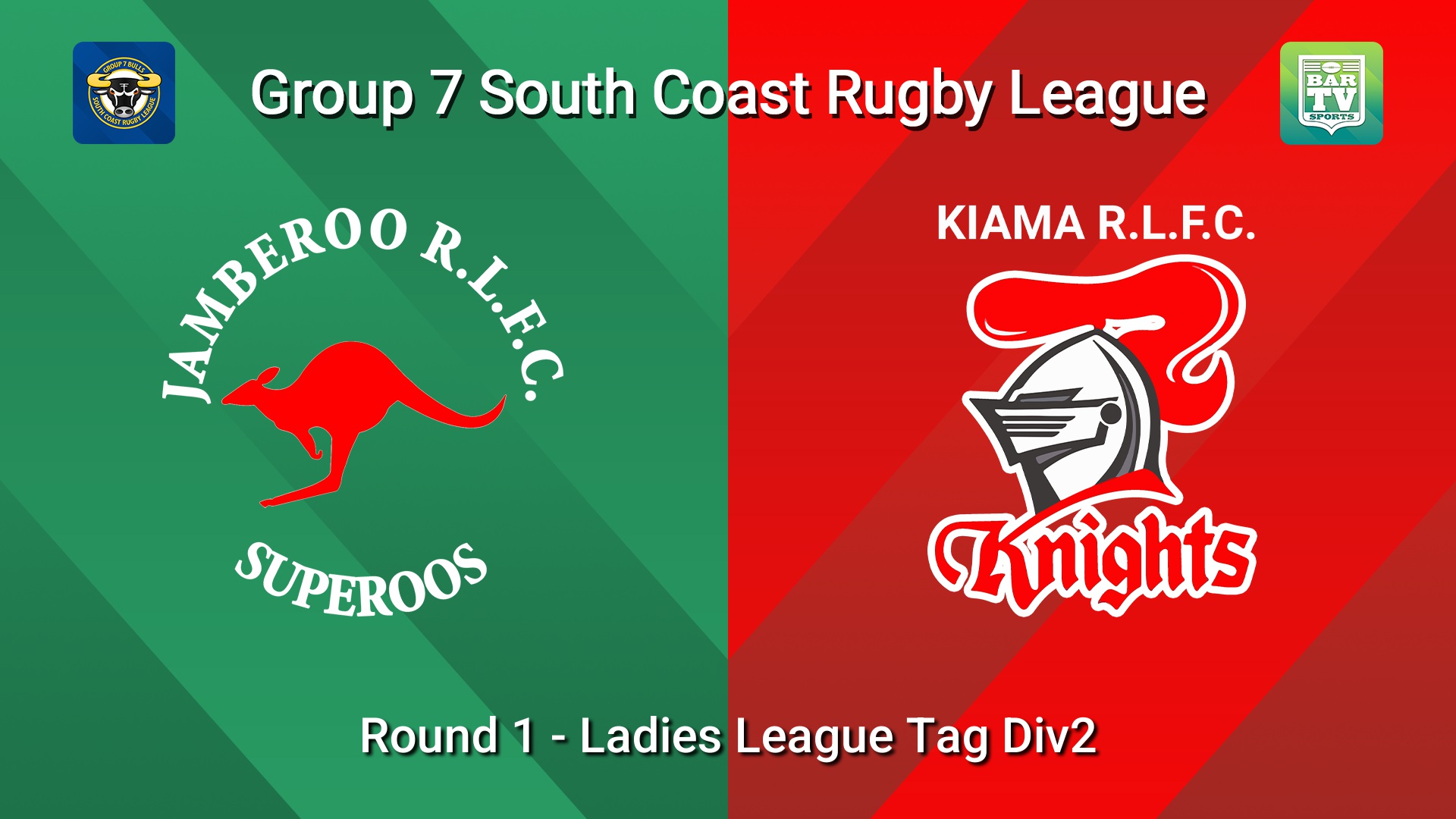 260418-video-South Coast Round 1 - Ladies League Tag Div2 - Jamberoo Superoos v Kiama Knights Slate Image