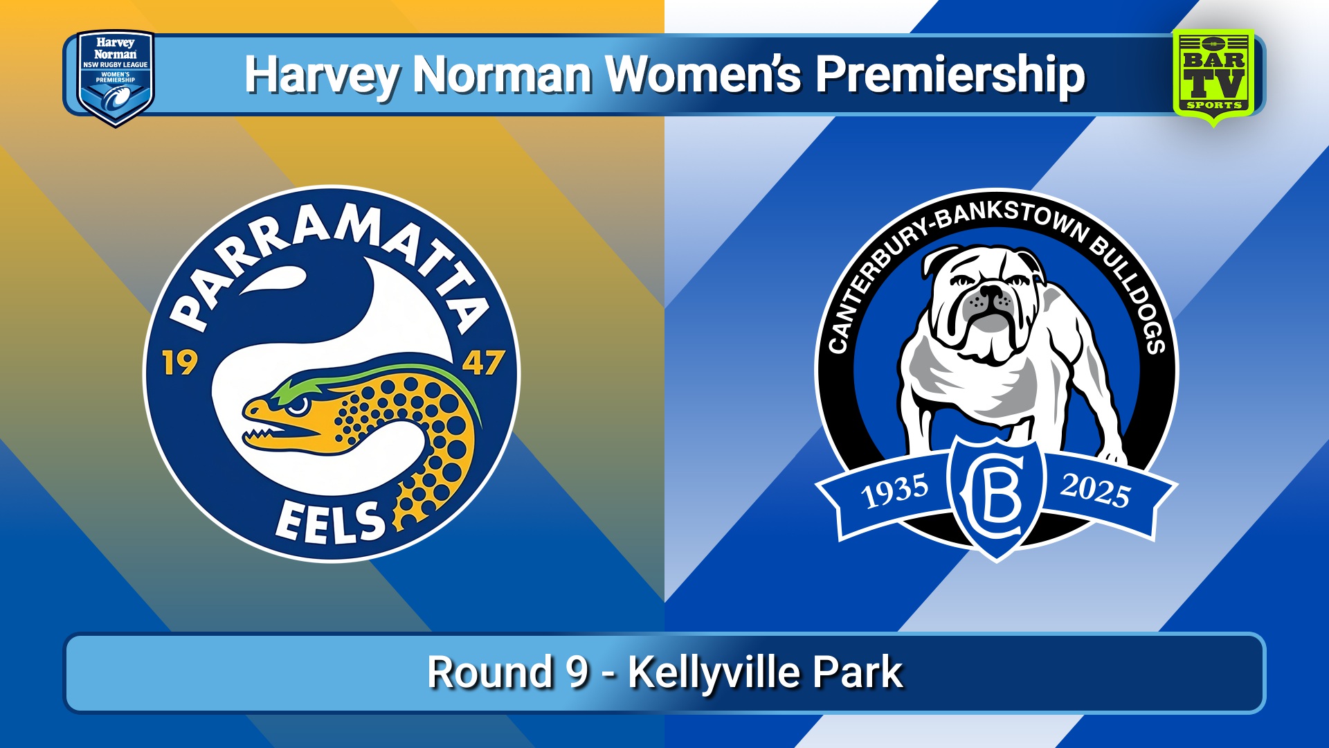 250901-video-Harvey Norman NSW Women's Premiership Round 9 - Parramatta Eels v Canterbury-Bankstown Bulldogs Slate Image