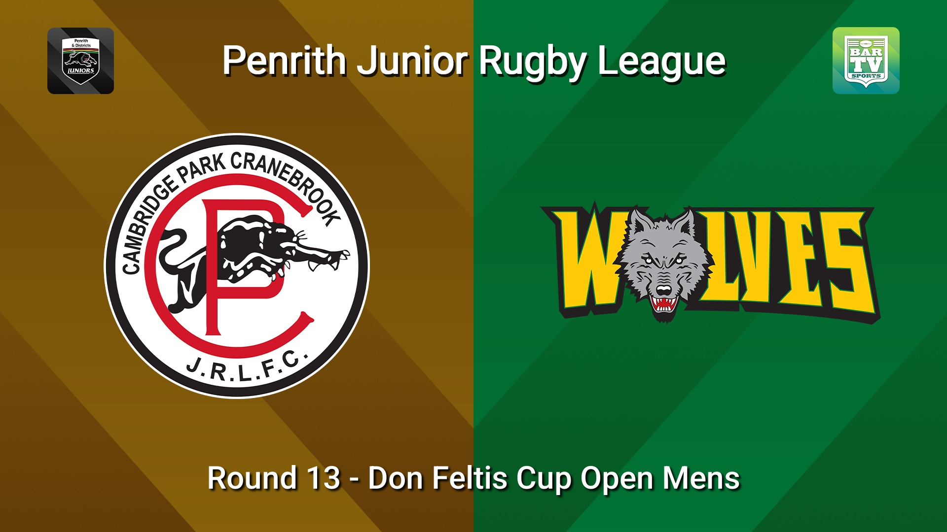 260726-video-Penrith & District Junior Rugby League Round 13 - Don Feltis Cup Open Mens - Cambridge Park v Windsor Wolves Slate Image