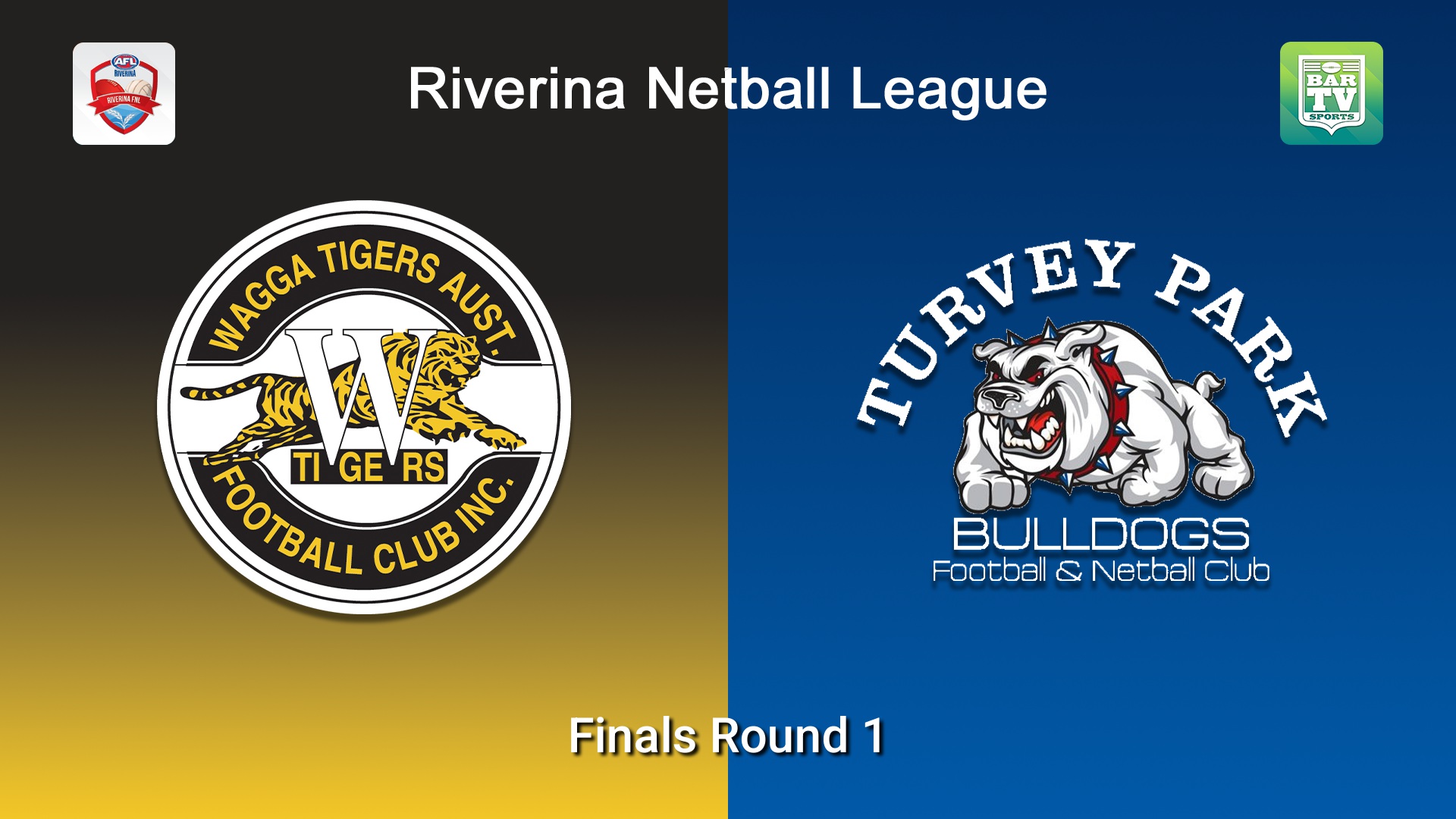 260822-video-Riverina Netball League Finals Round 1 - B Grade - Wagga Tigers v Turvey Park Bulldogs Slate Image