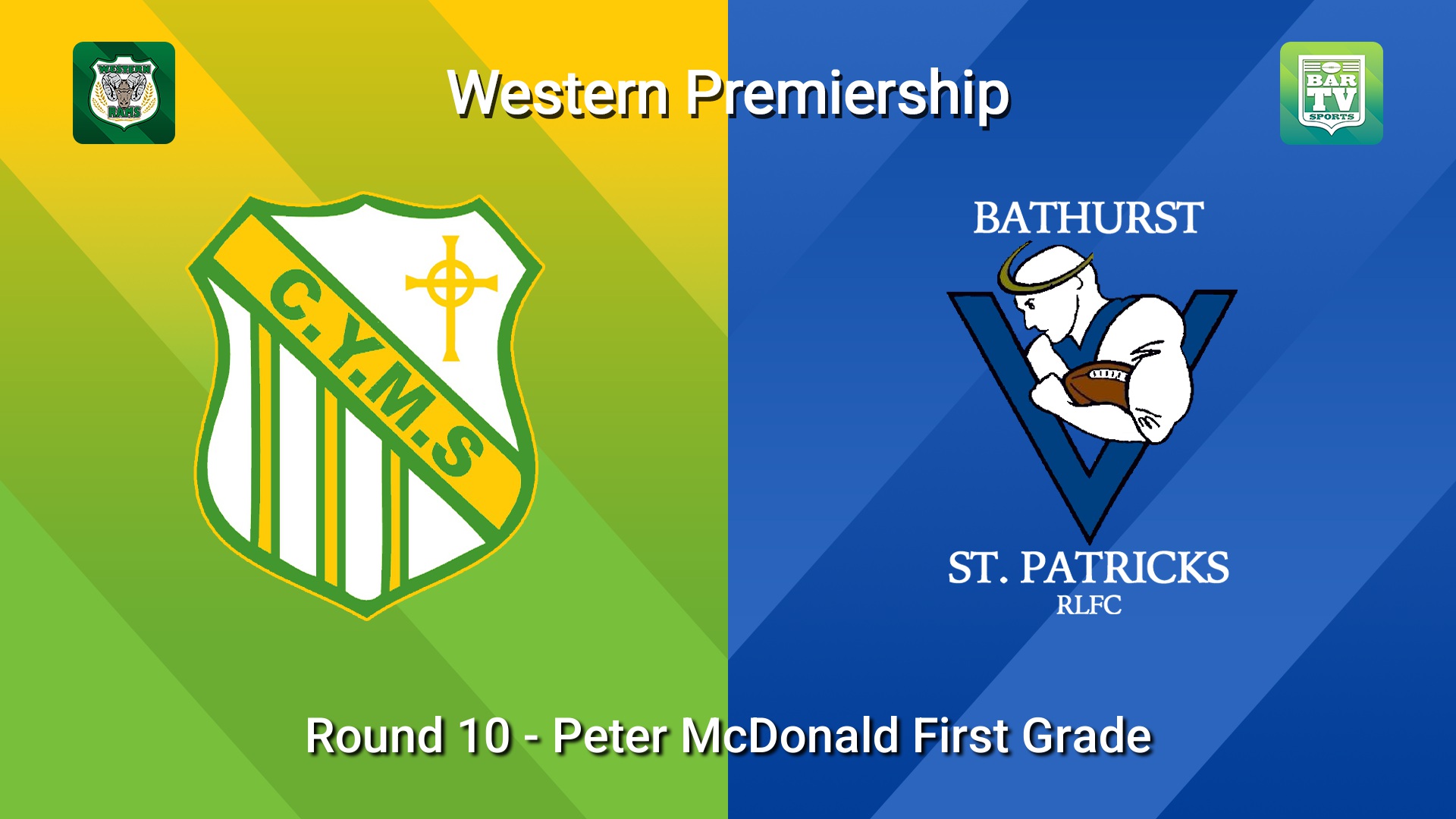 260628-video-Western Premiership Round 10 - Peter McDonald First Grade - Orange CYMS v Bathurst St. Pats Slate Image