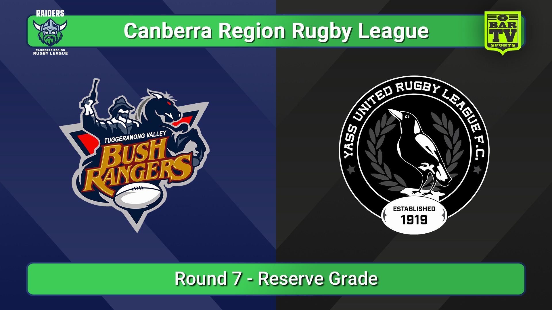 250823-video-Canberra Round 7 - Reserve Grade - Tuggeranong Bushrangers v Yass Magpies Slate Image