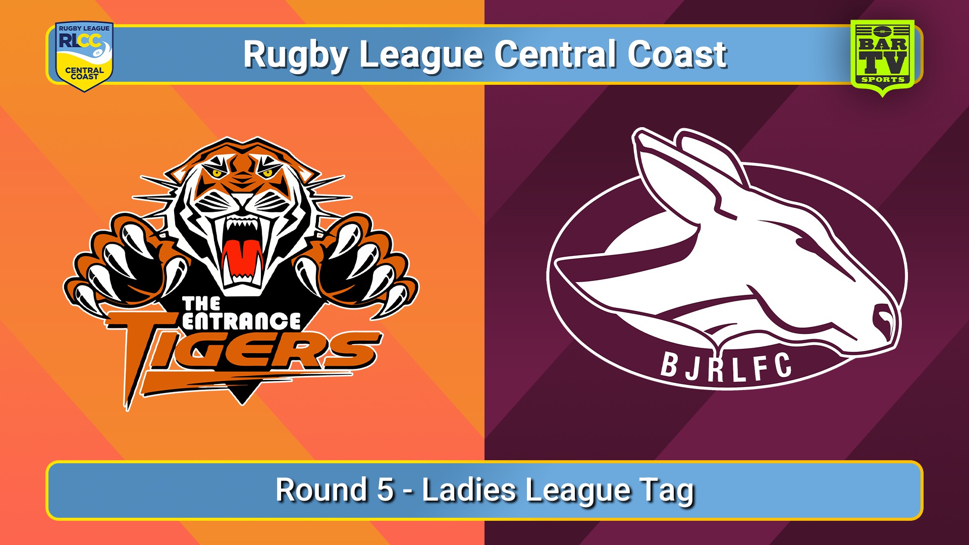 250511-video-RLCC Round 5 - Ladies League Tag - The Entrance Tigers v Berowra Wallabies Slate Image