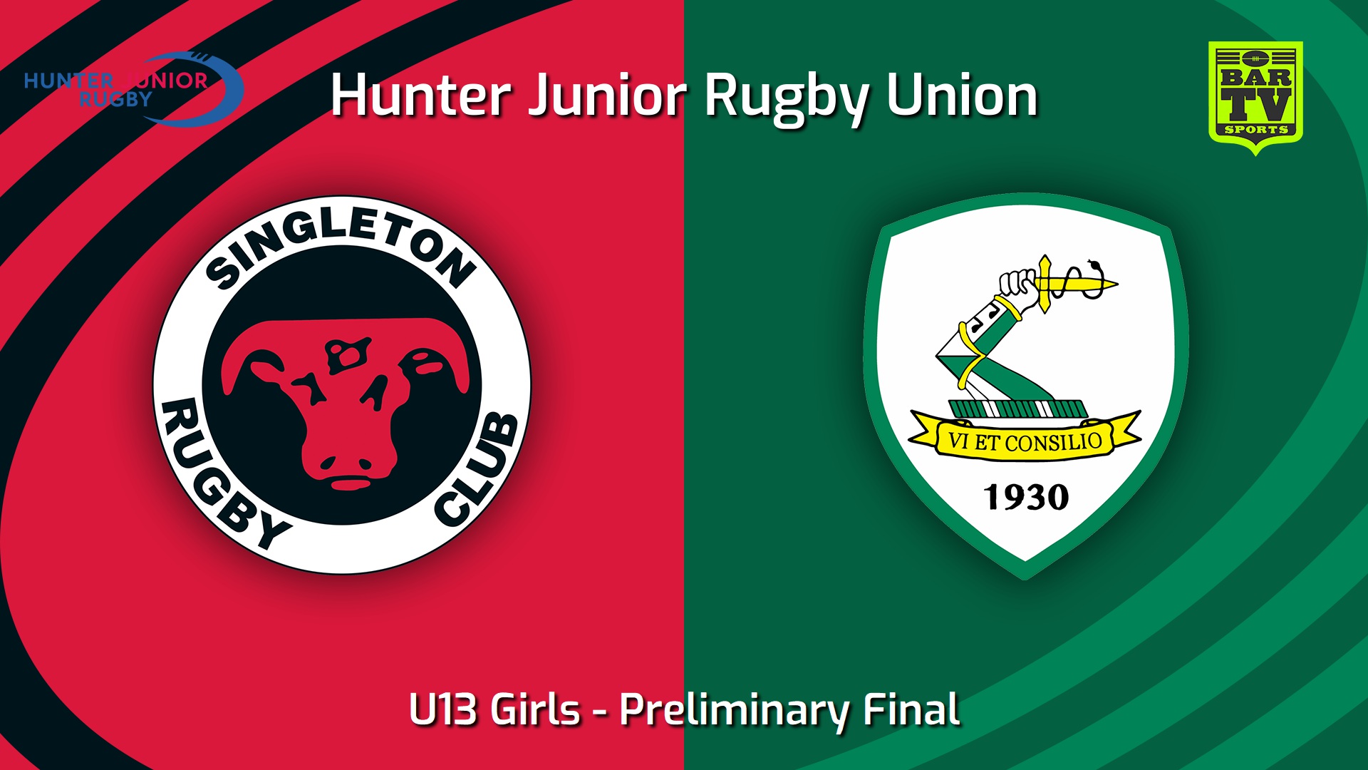 240907-video-Hunter Junior Rugby Union Preliminary Final - U13 Girls - Singleton Bulls v Merewether Carlton Slate Image