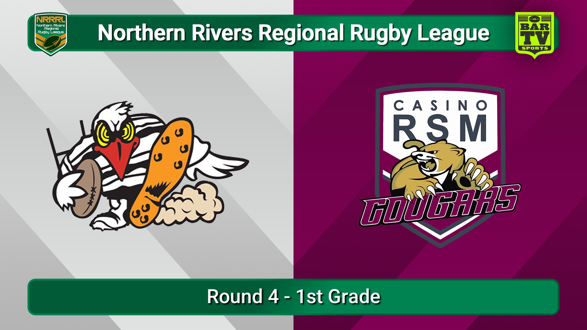 250719-video-Northern Rivers Round 4 - 1st Grade - Tweed Heads v Casino RSM Cougars Slate Image