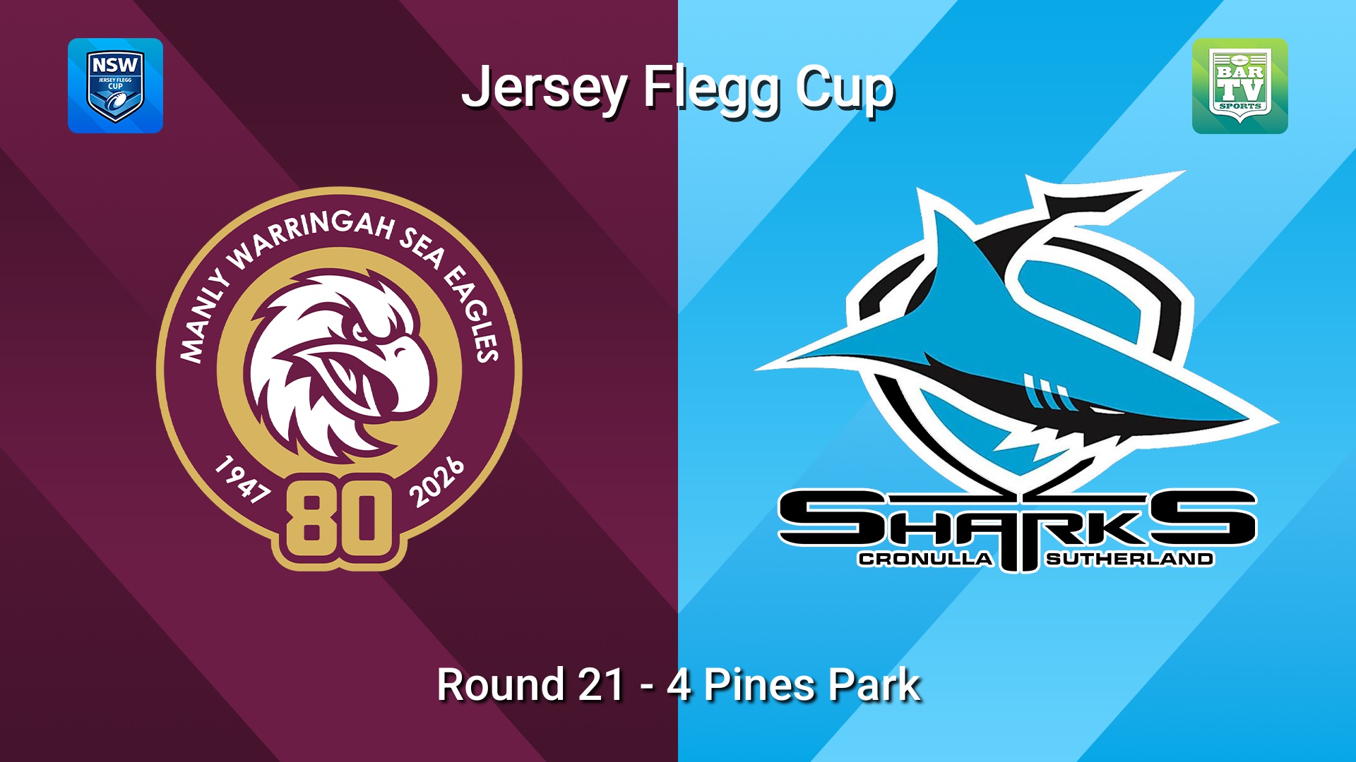 260726-video-Jersey Flegg Cup Round 21 - Manly Warringah Sea Eagles v Cronulla-Sutherland Sharks Slate Image