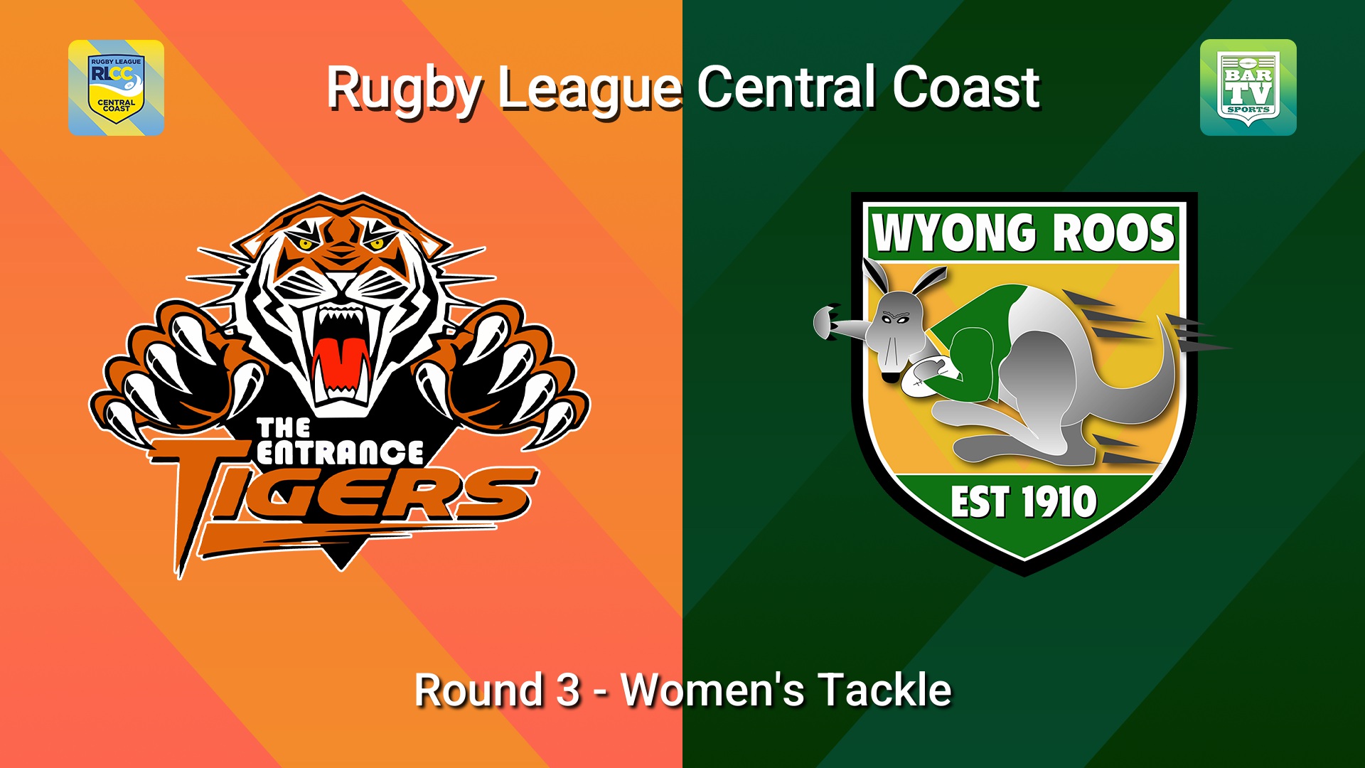 260426-video-RLCC Round 3 - Women's Tackle - The Entrance Tigers v Wyong Roos Slate Image