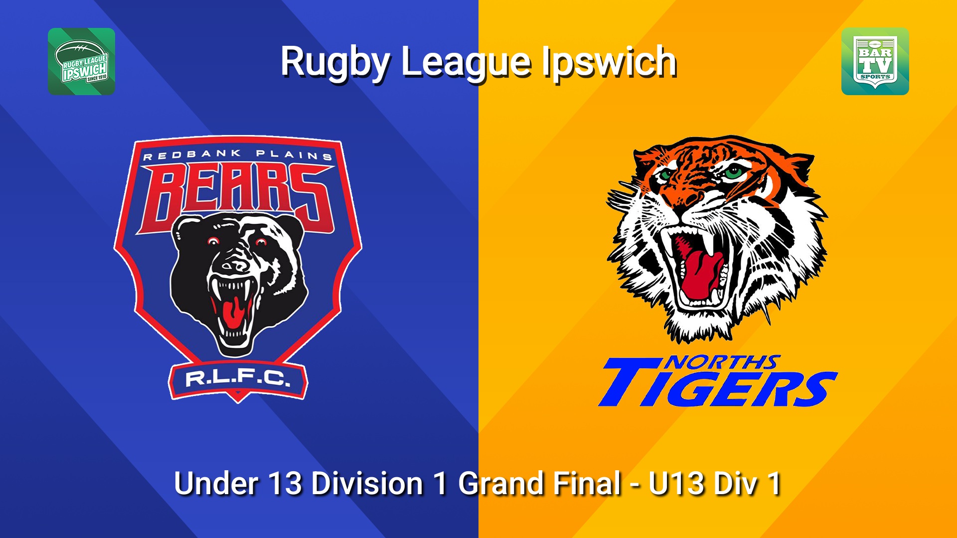 260904-video-Rugby League Ipswich Under 13 Division 1 Grand Final - U13 Div 1 - Redbank Plains Juniors v Norths Tigers Slate Image