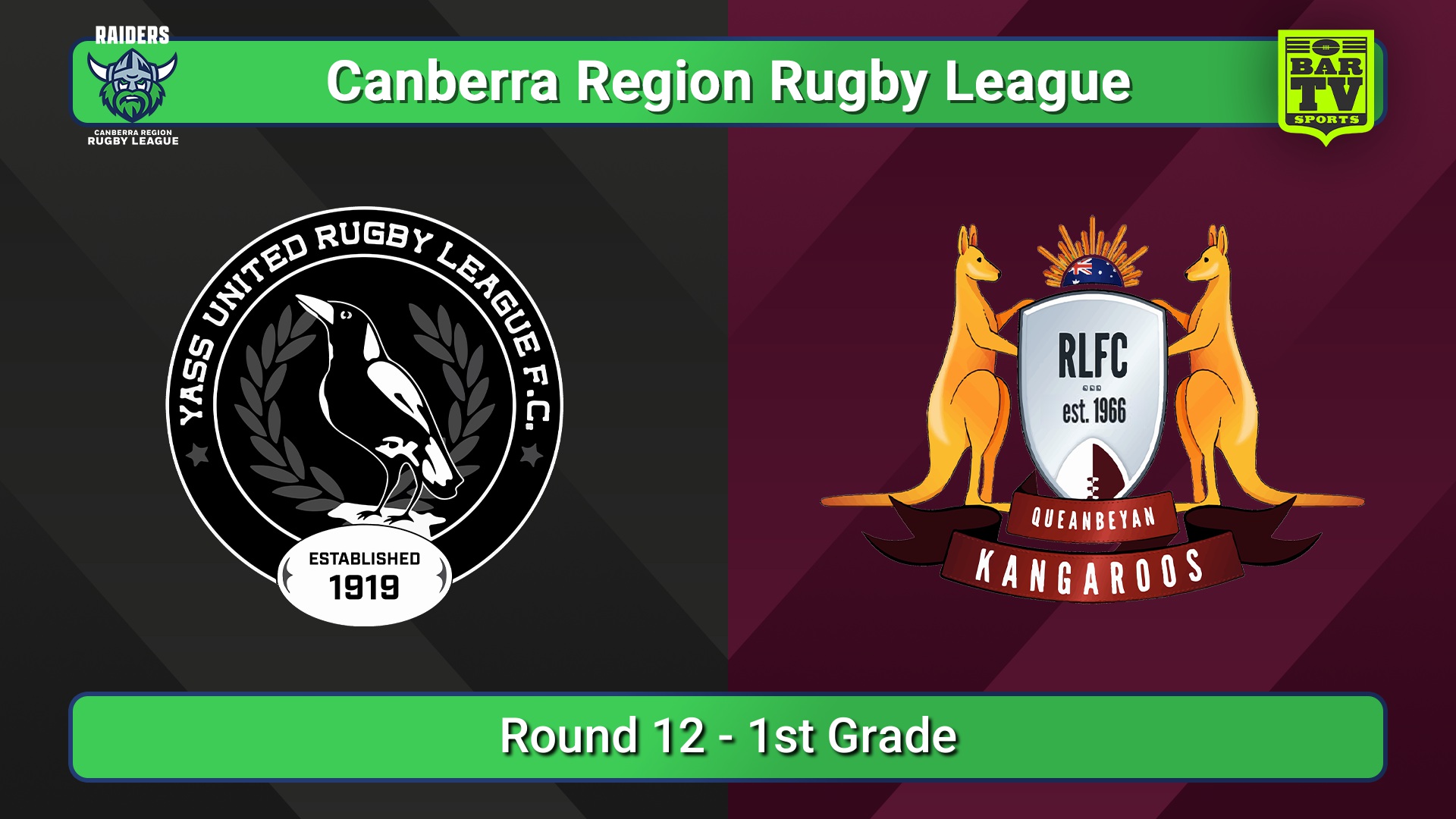 250705-video-Canberra Round 12 - 1st Grade - Yass Magpies v Queanbeyan Kangaroos Slate Image
