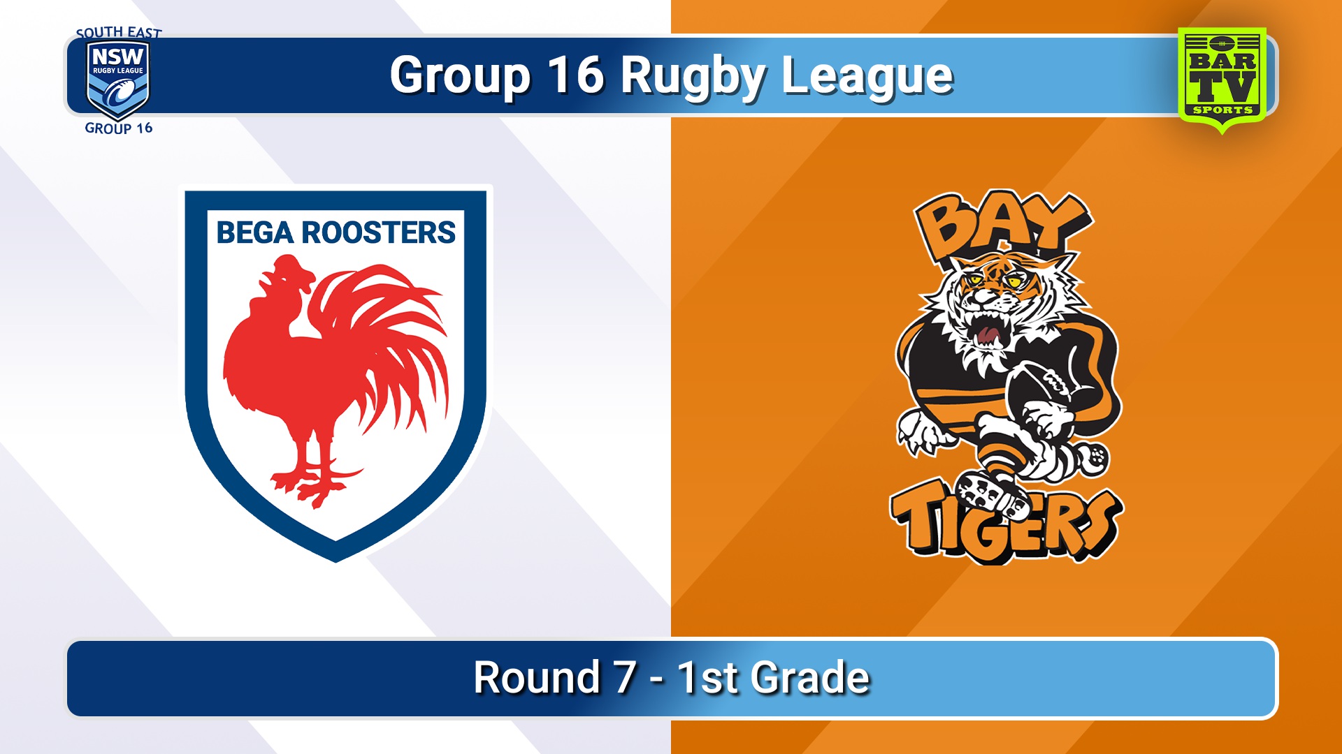 260614-video-Group 16 Rugby League  Round 7 - 1st Grade - Bega Roosters v Bateman's Bay Tigers (1) Slate Image