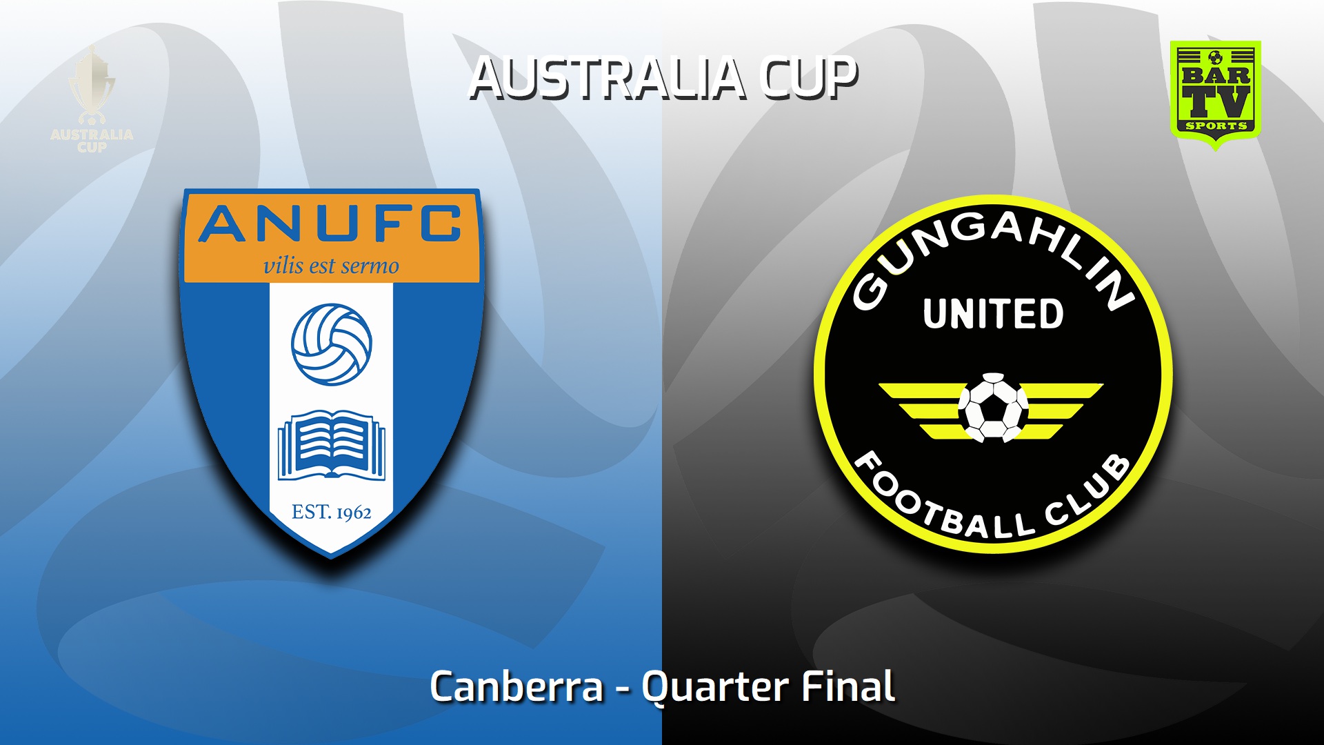 230419-Australia Cup Qualifying Canberra Quarter Final - ANU FC v Gungahlin United Slate Image