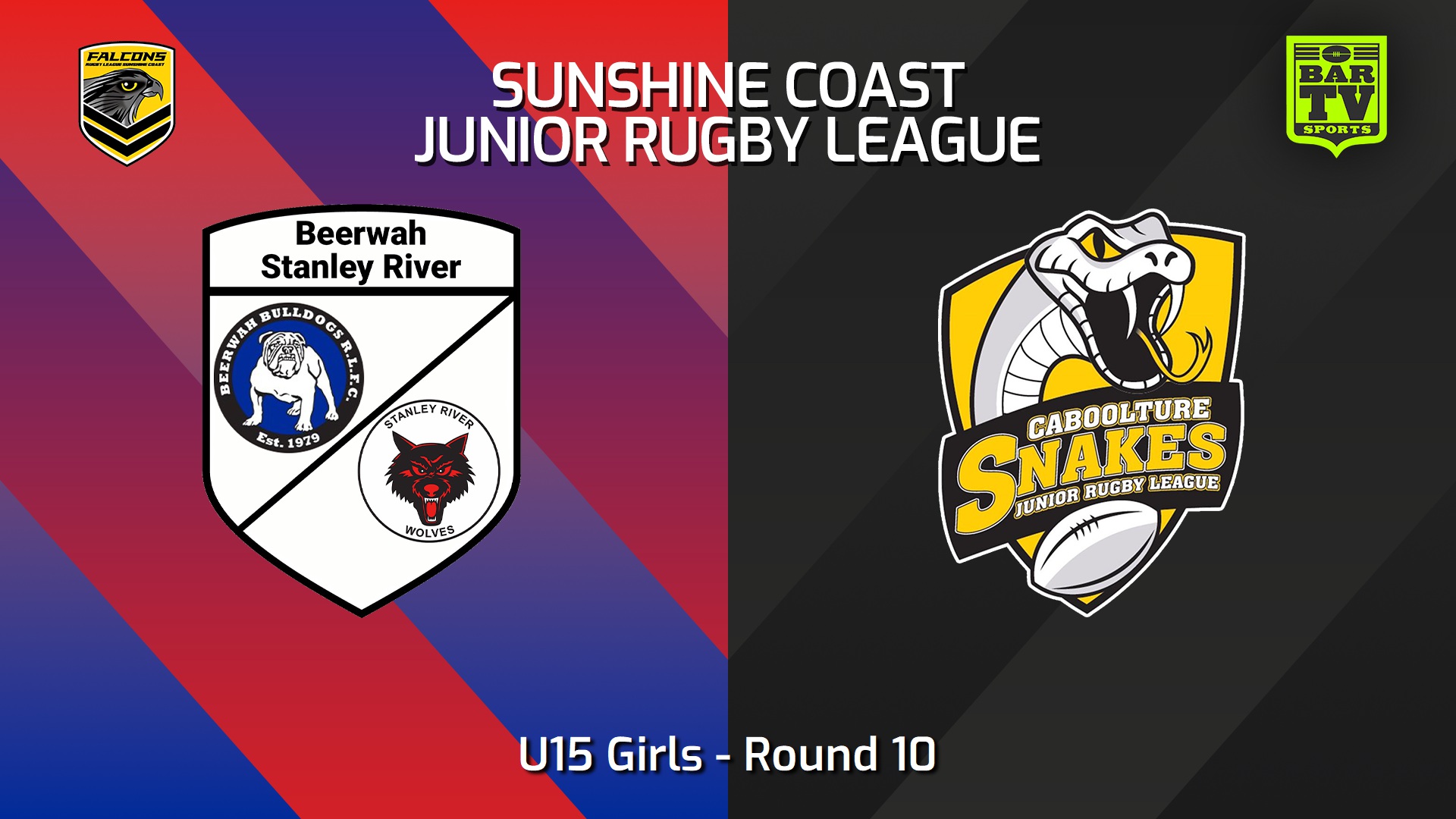 240607-video-Sunshine Coast Junior Rugby League Round 10 - U15 Girls - Beerwah/Stanley River JRL v Caboolture Snakes JRL Slate Image