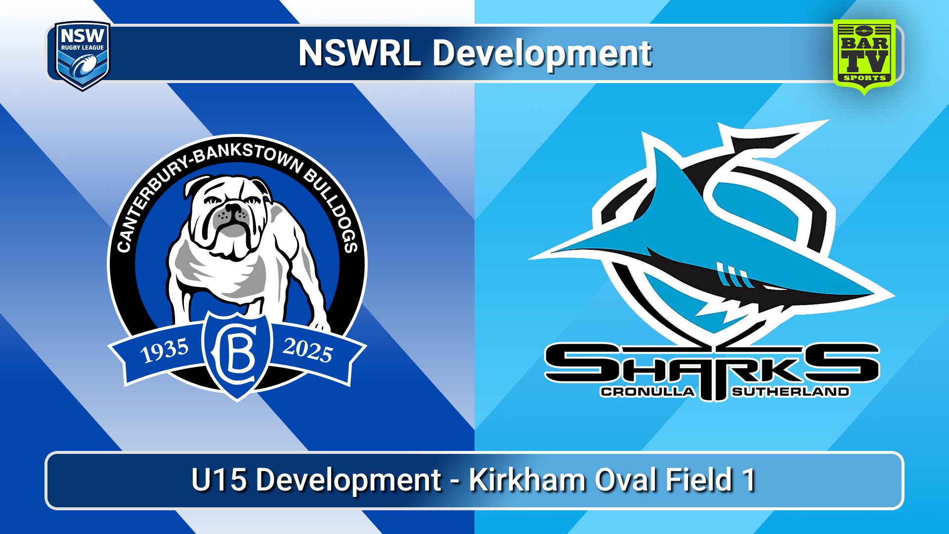 250710-video-NSWRL Development Development Gala Match 11 - U15 Development - Canterbury-Bankstown Bulldogs v Cronulla-Sutherland Sharks Slate Image
