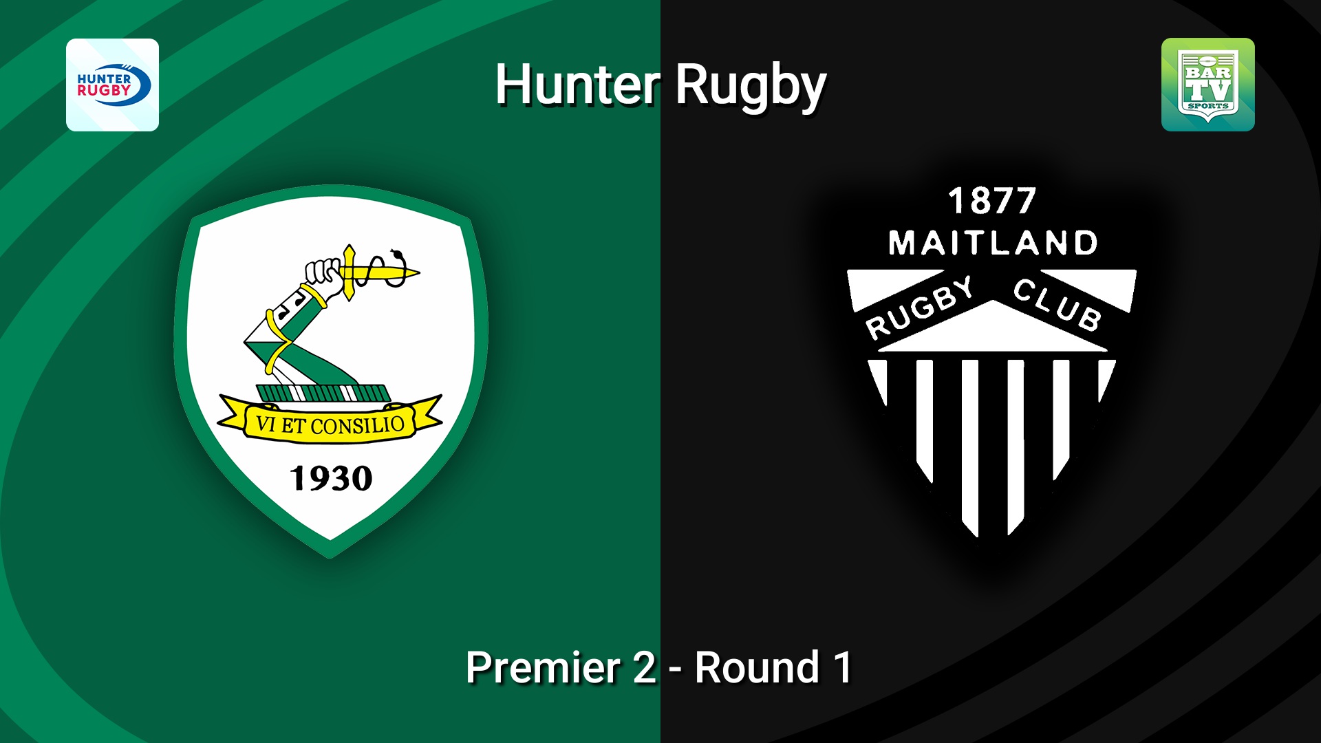 260411-video-Hunter Rugby Round 1 - Premier 2 - Merewether Carlton v Maitland Slate Image