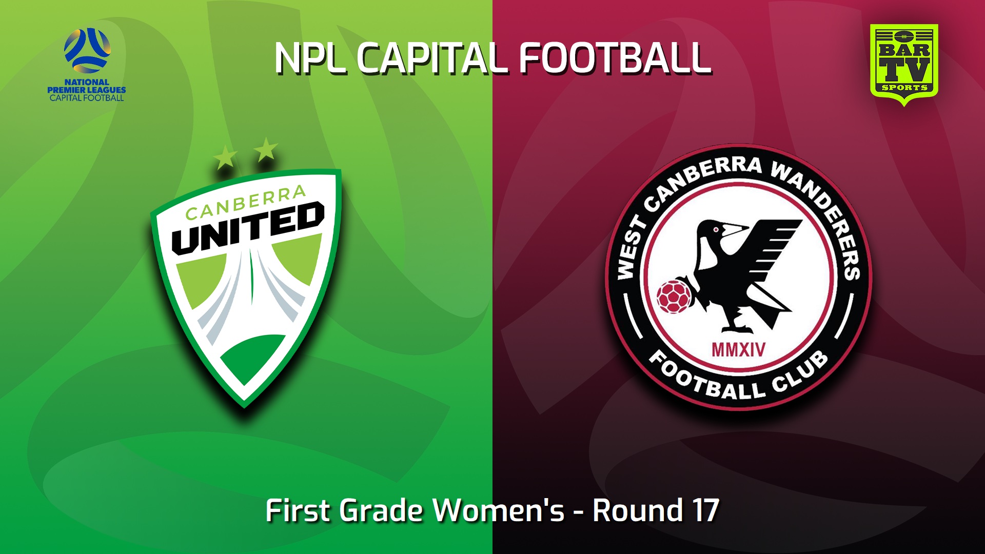 230806-Capital Womens Round 17 - Canberra United W v West Canberra Wanderers FC (women) Slate Image