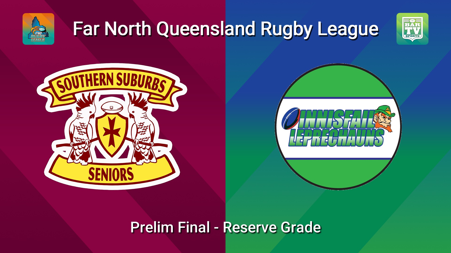 260829-video-FNQ Rugby League Prelim Final - Reef Print & Design Reserve Grade - Southern Suburbs v Innisfail Leprechauns  Slate Image