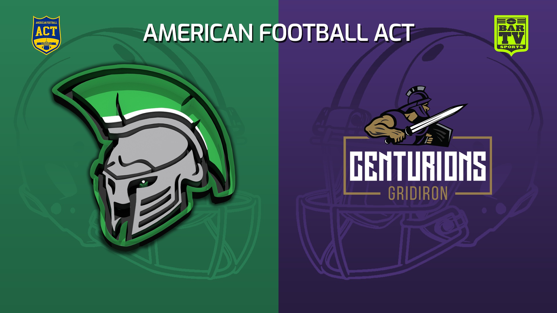 241102-video-American Football ACT Round 9 - Seniors - Gladiators Gridiron v Centurions Gridiron Slate Image