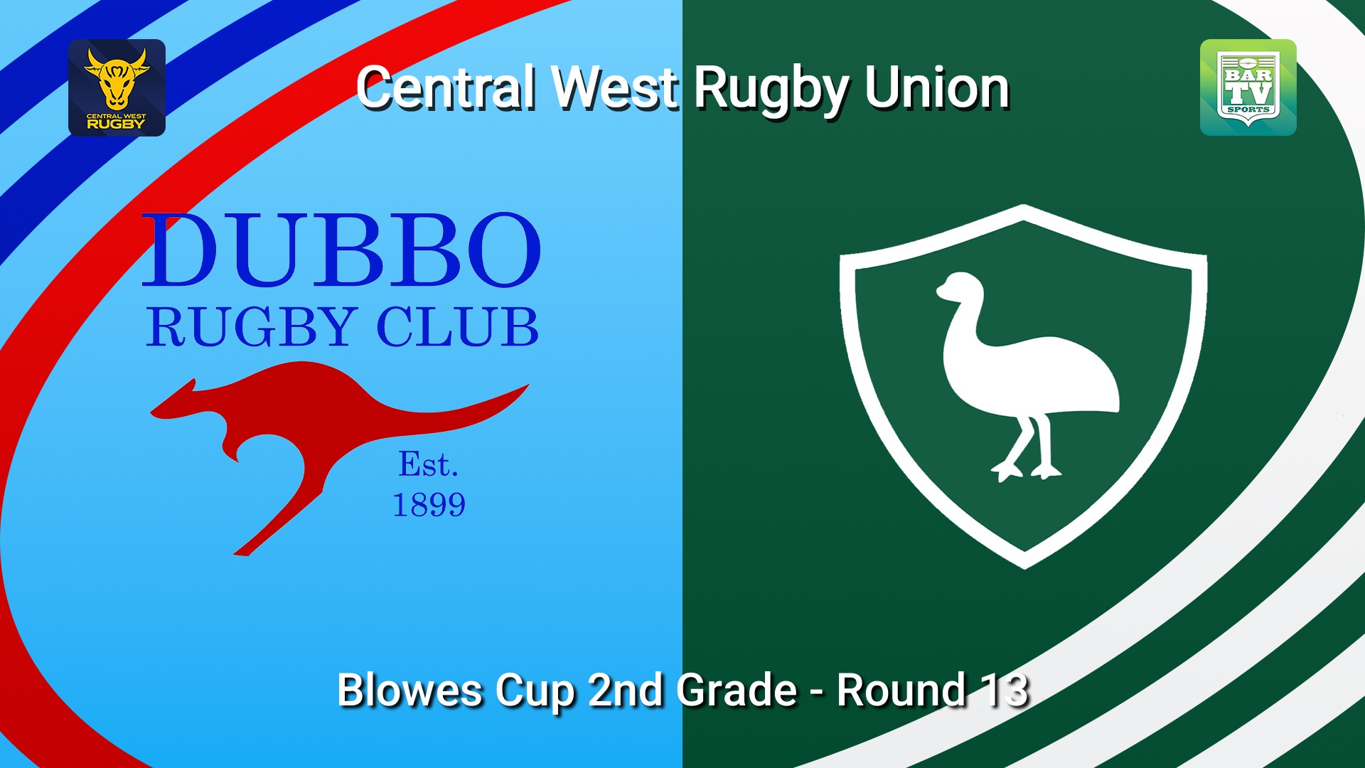 260801-video-Central West Rugby Round 13 - Blowes Cup 2nd Grade - Dubbo Roos v Orange Emus Slate Image