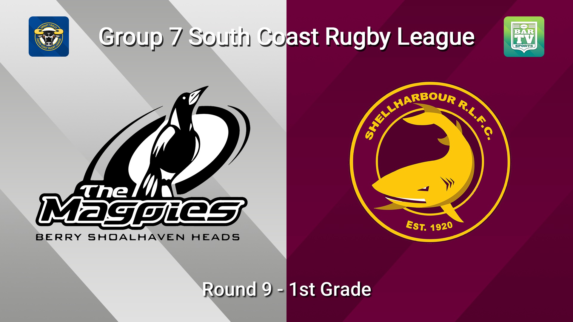 260613-video-South Coast Round 9 - 1st Grade - Berry-Shoalhaven Heads v Shellharbour Sharks Slate Image