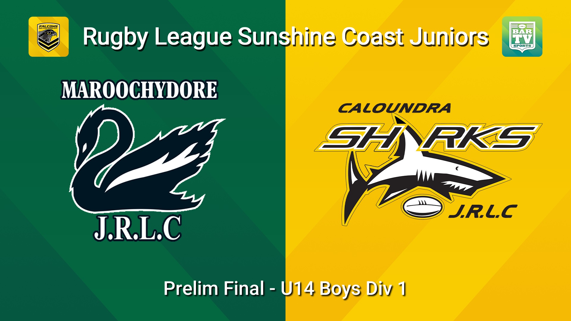260829-video-Sunshine Coast Junior Rugby League Prelim Final - U14 Boys Div 1 - Maroochydore Swans JRL v Caloundra Sharks JRL Minigame Slate Image