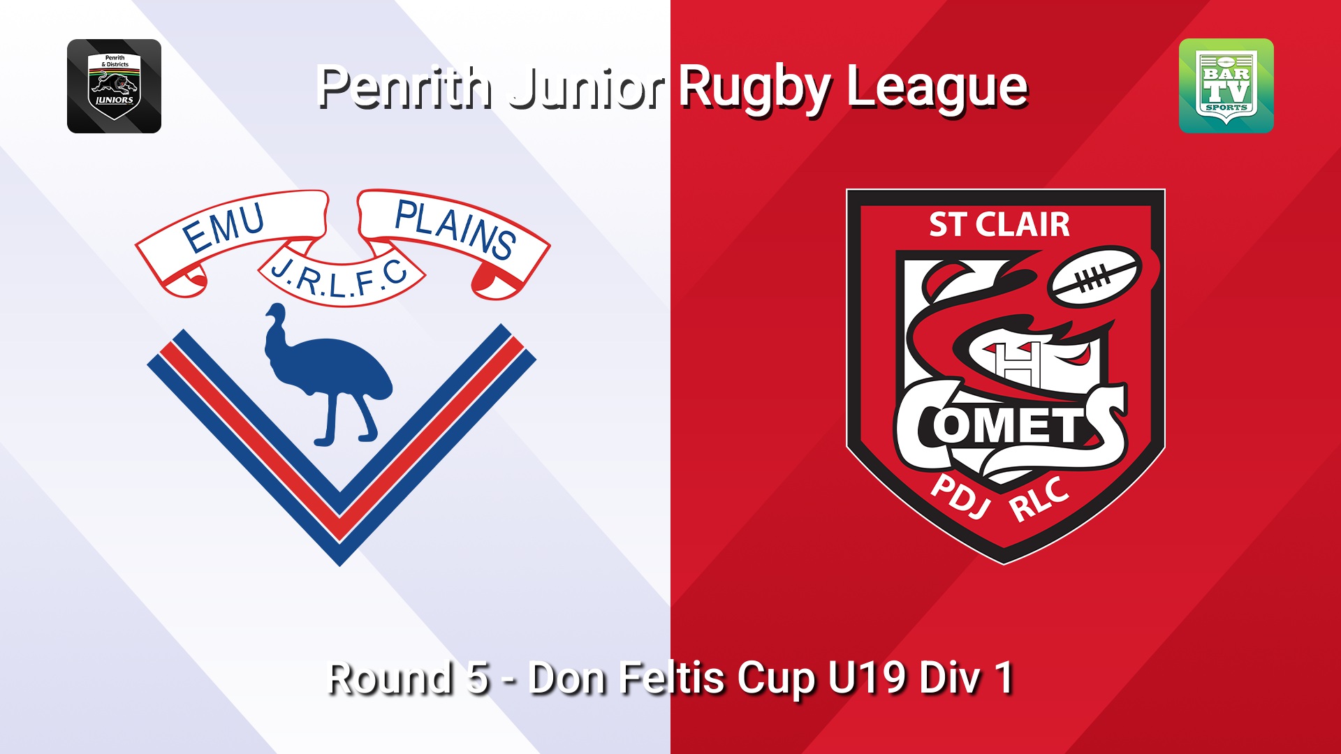 260509-video-Penrith & District Junior Rugby League Round 5 - Don Feltis Cup U19 Div 1 - Emu Plains v St Clair Slate Image