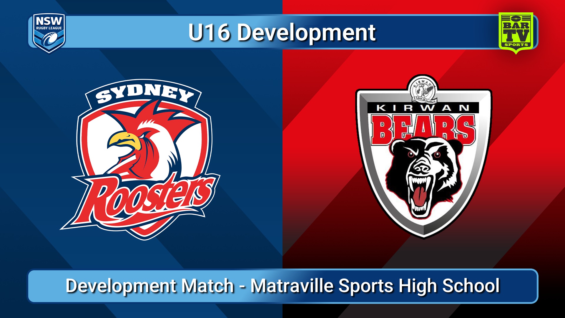 250626-video-Development Match - Sydney Roosters v Kirwan State High School Slate Image