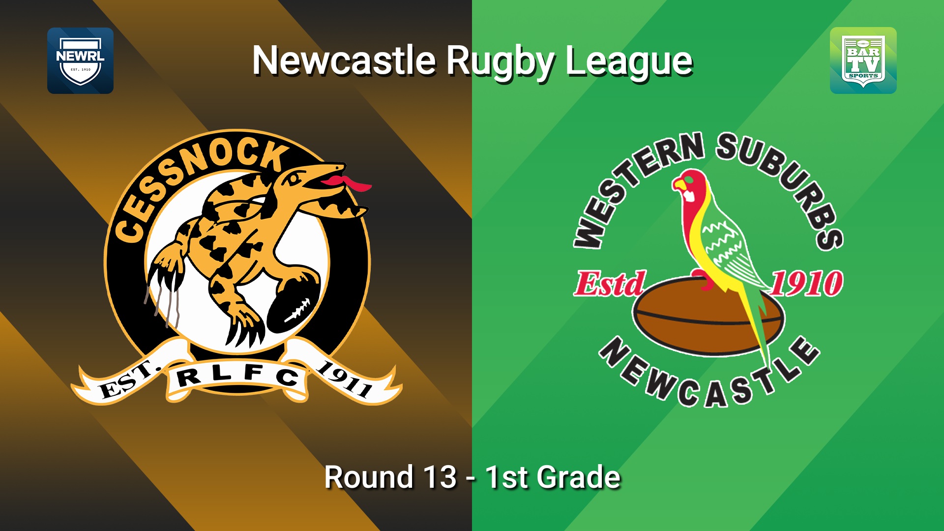 260711-video-Newcastle RL Round 13 - 1st Grade - Cessnock Goannas v Western Suburbs Rosellas Slate Image