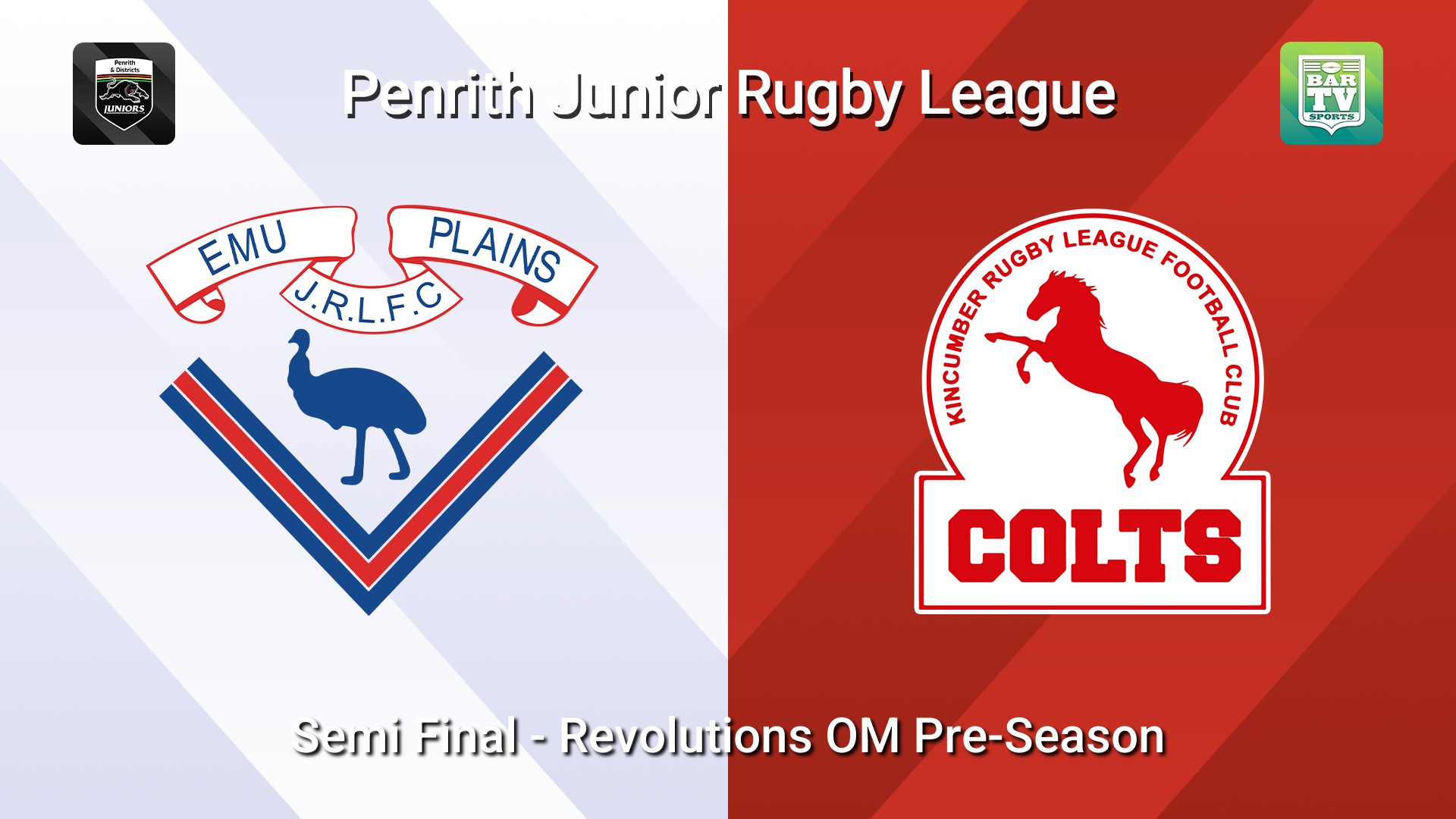 260321-video-Penrith & District Junior Rugby League Semi Final - Revolutions OM Pre-Season - Emu Plains v Kincumber Colts Slate Image