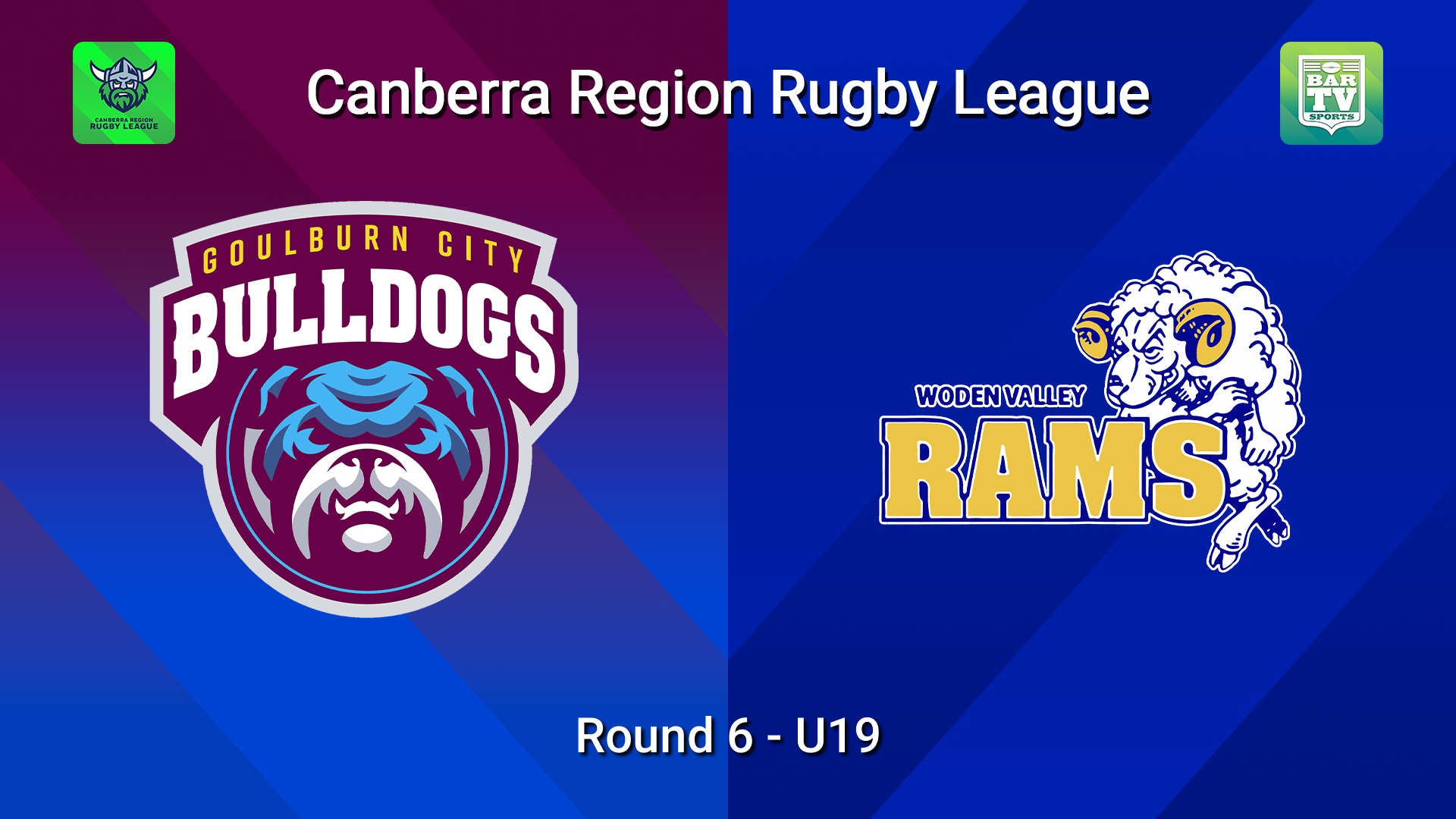 260523-video-Canberra Round 6 - U19 - Goulburn City Bulldogs v Woden Valley Rams Minigame Slate Image