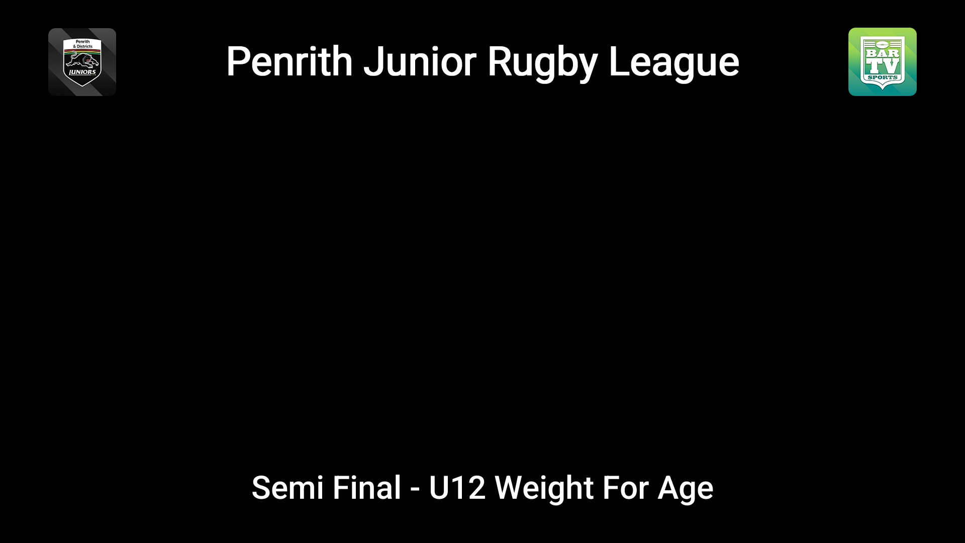 260823-video-Penrith & District Junior Rugby League Semi Final - U12 Weight For Age - Penrith Green v Penrith Red Slate Image
