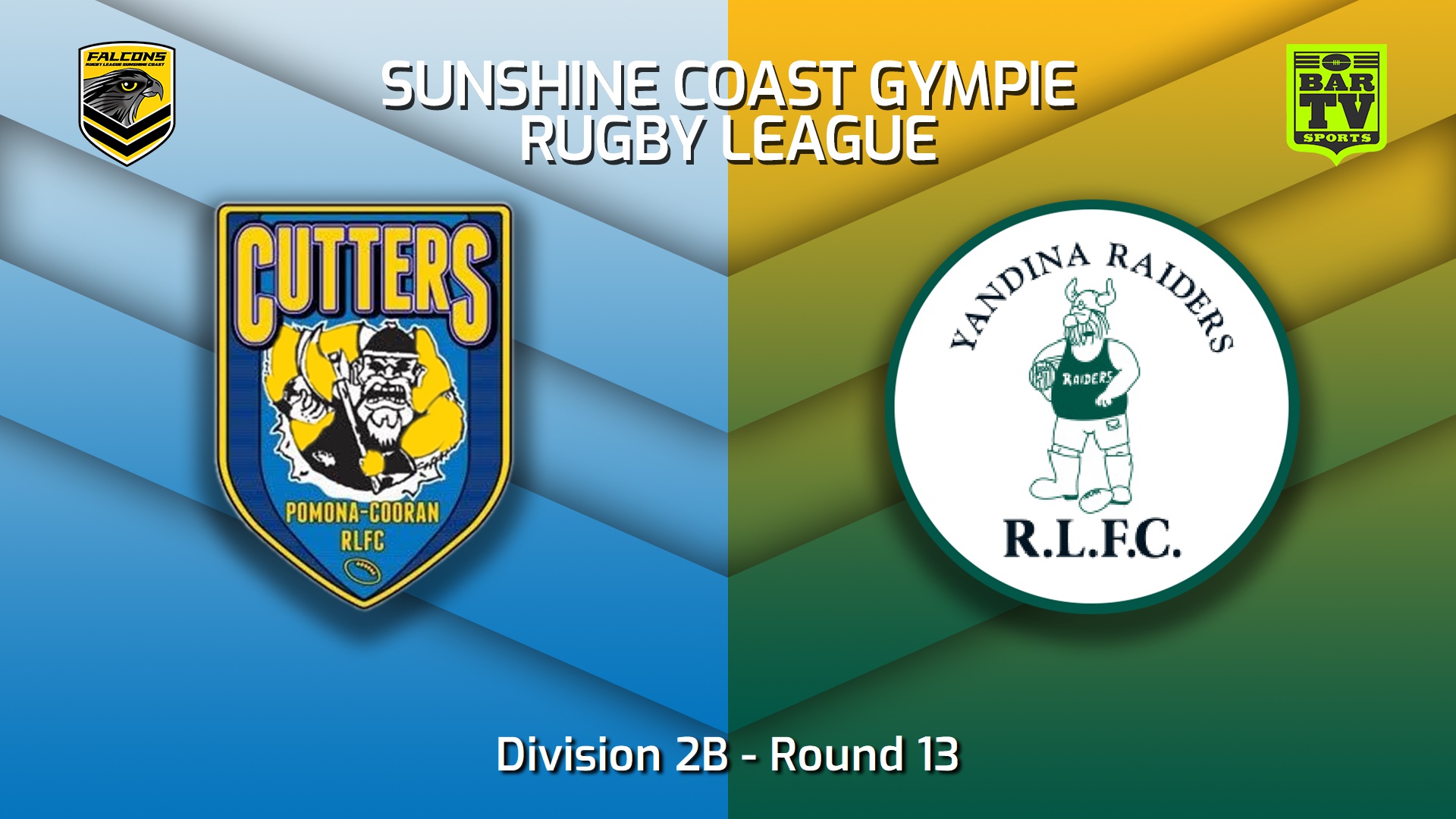 220716-Sunshine Coast RL Round 13 - Division 2B - Pomona Cooran Cutters v Yandina Raiders Slate Image