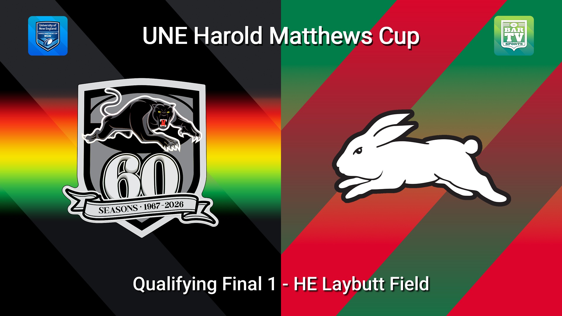 260411-video-UNE Harold Matthews Cup Qualifying Final 1 - Penrith Panthers v South Sydney Rabbitohs Slate Image