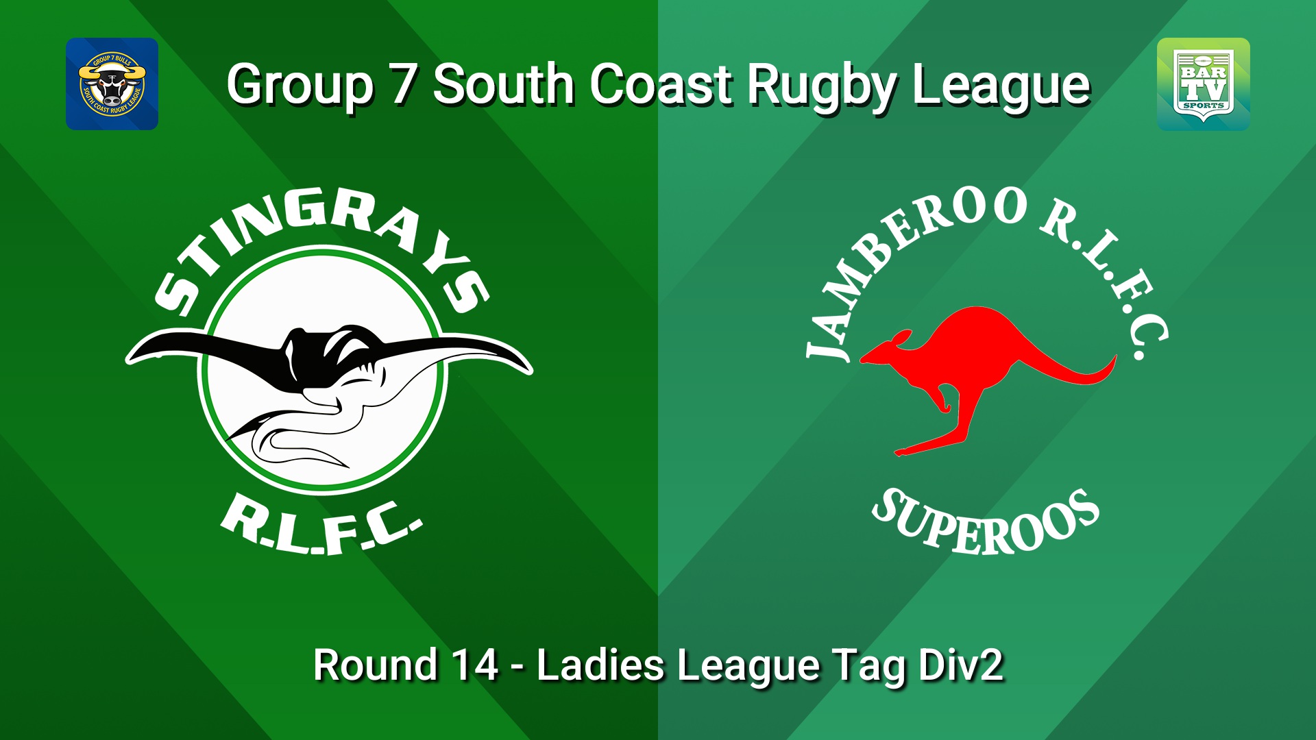 260802-video-South Coast Round 14 - Ladies League Tag Div2 - Stingrays of Shellharbour v Jamberoo Superoos Slate Image