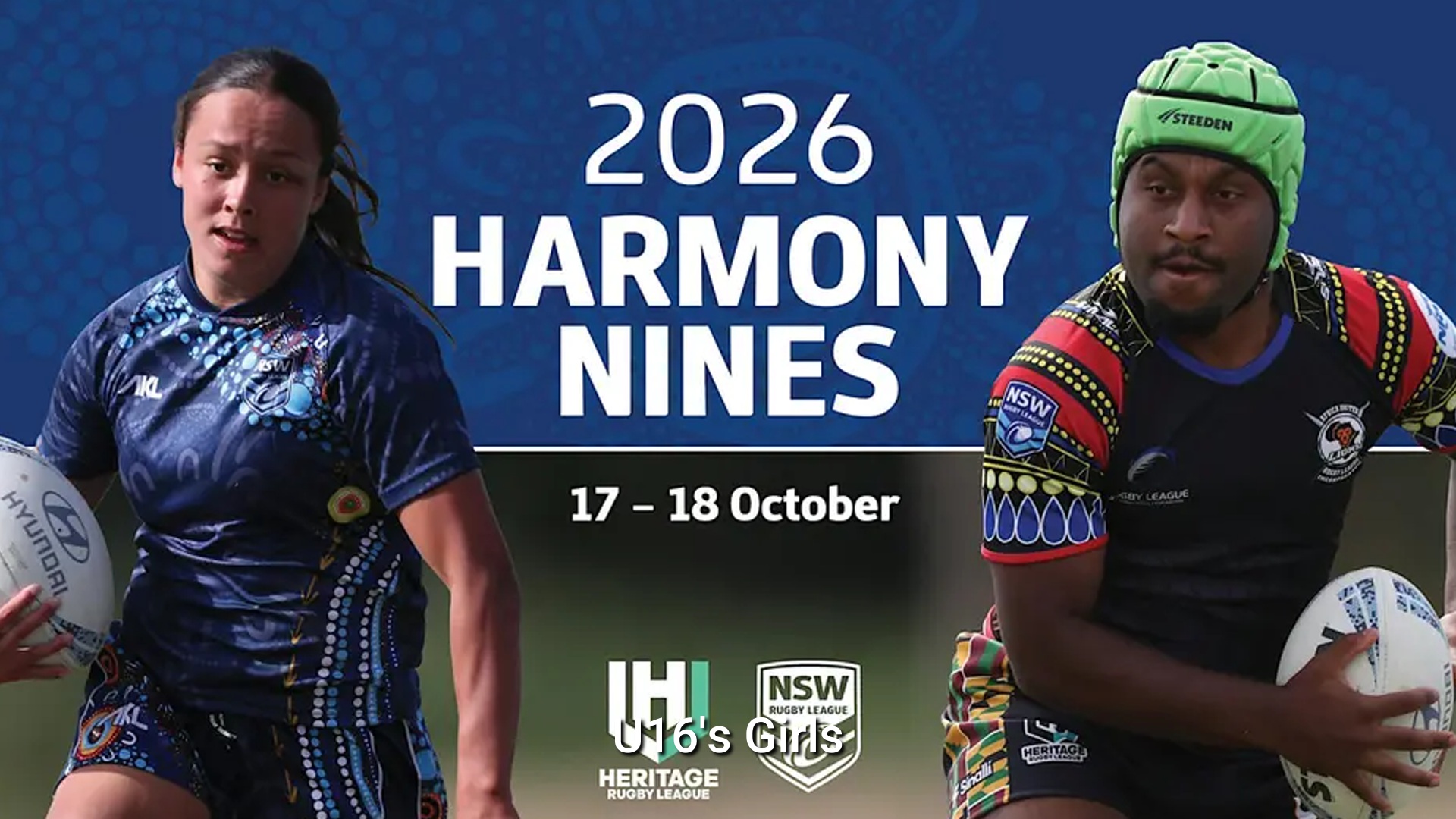 261017-video-Harmony 9's Rugby League Round 3 - U16's Girls - Ozzy Cooks v Lebanese Cedars Slate Image