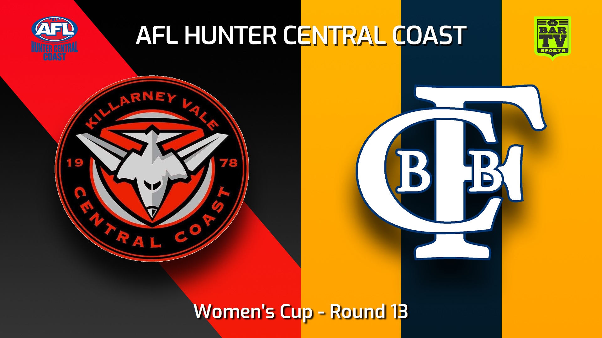 250726-video-AFL Hunter Central Coast Round 13 - Women's Cup - Killarney Vale Bombers v Bateau Bay Slate Image