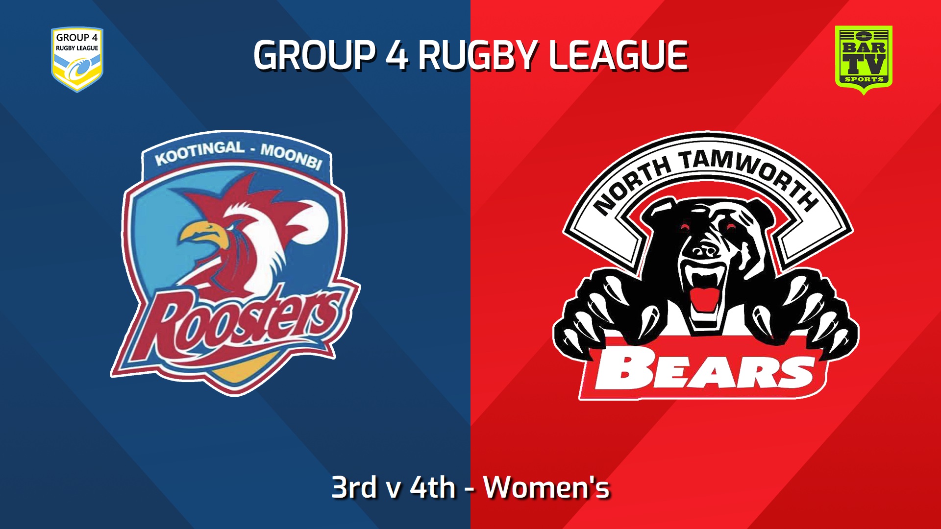 250509-video-Group 4 Rugby League 3rd v 4th - Women's - Kootingal Moonbi Roosters v North Tamworth Bears Slate Image