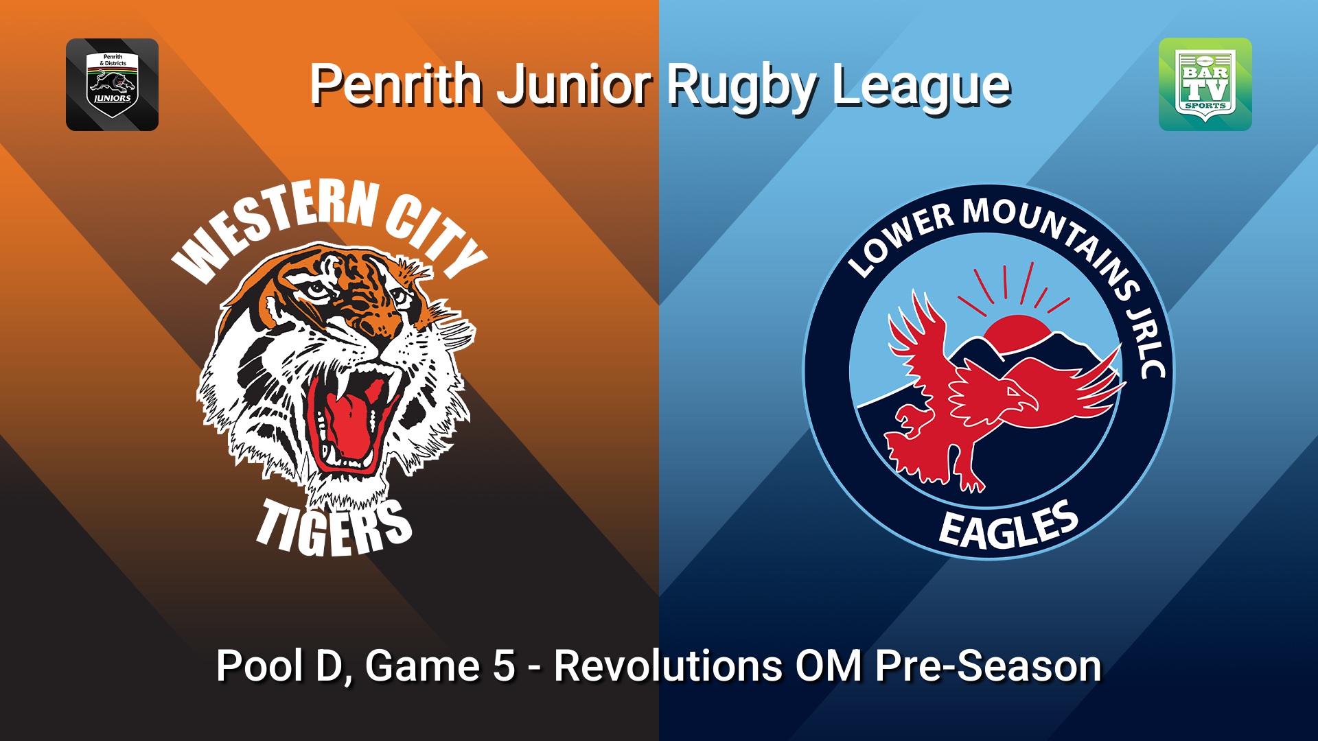 260321-video-Penrith & District Junior Rugby League Pool D, Game 5 - Revolutions OM Pre-Season - Western City Tigers v Lower Mountains Slate Image