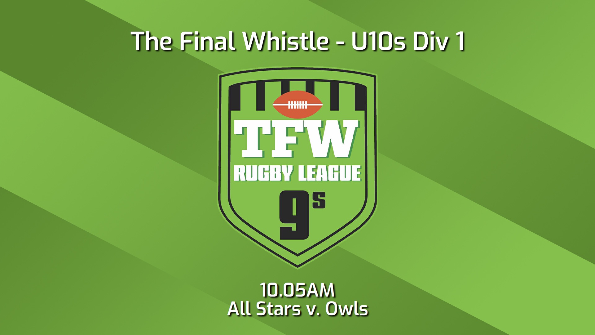 240922-video-Final Whistle Game 6 - U10s Div 1 - TFW South West All Stars v TFW Owls Slate Image