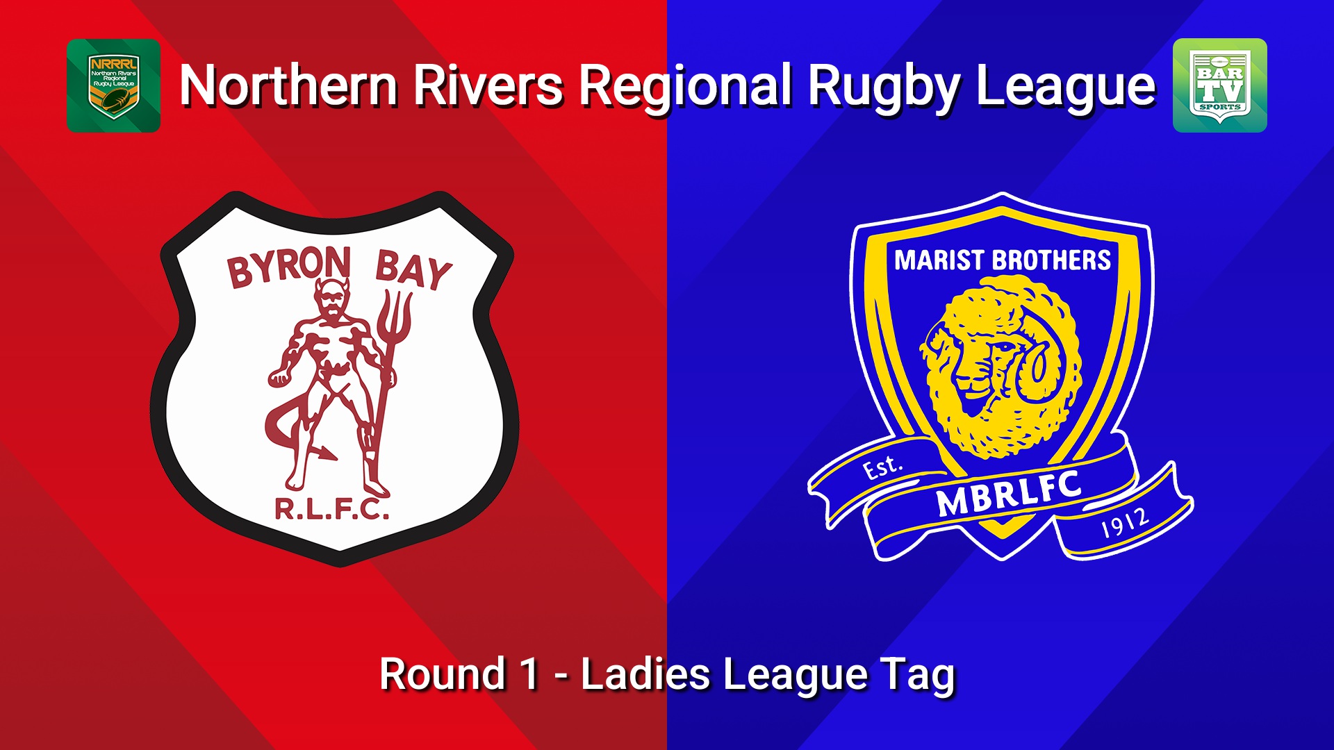 260412-video-Northern Rivers Round 1 - Ladies League Tag - Byron Bay Red Devils v Lismore Marist Brothers Minigame Slate Image