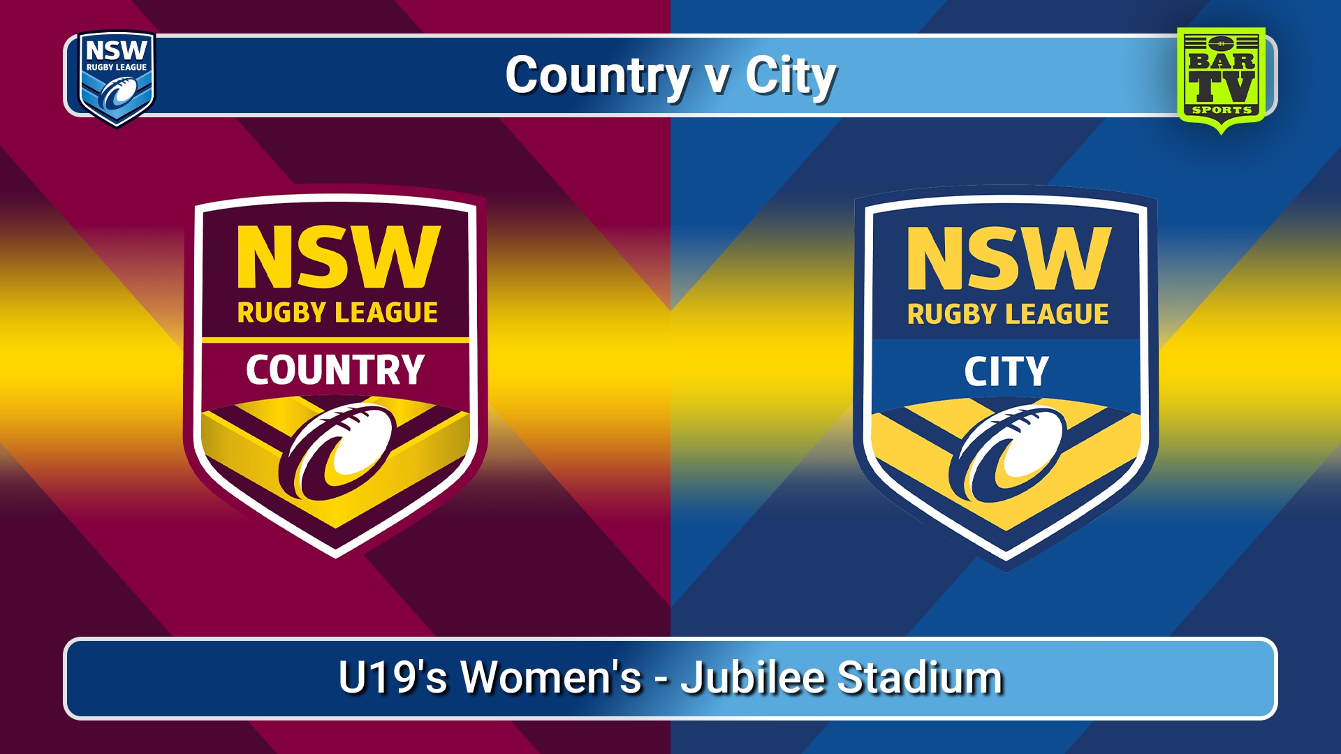 250518-video-NSWRL Country v City Country v City Under 19's Women's - Under 19's Women's - NSWRL Country v NSWRL City Slate Image