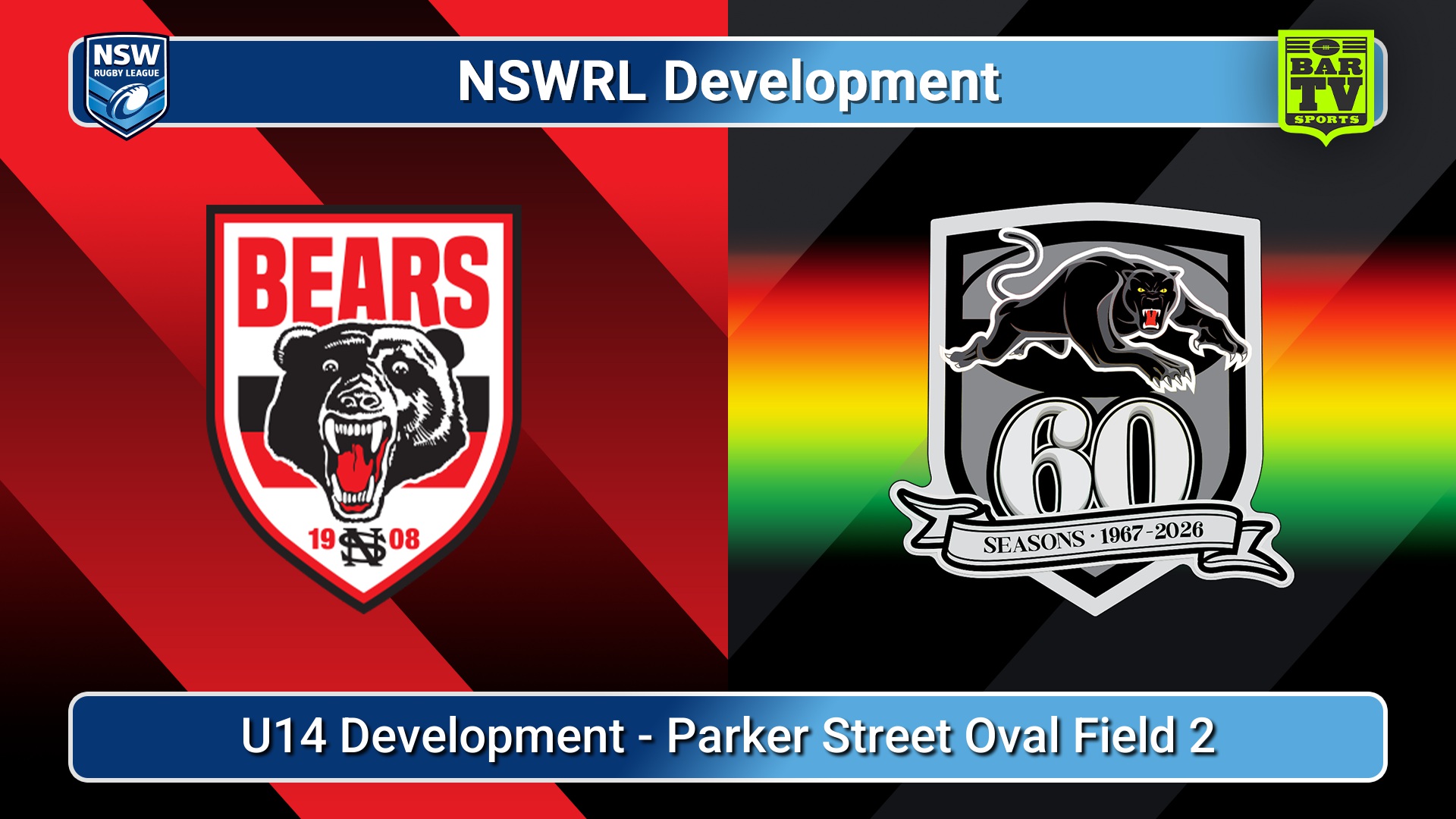 260716-video-NSWRL Development Game 26 - U14 Development - North Sydney Bears v Penrith Panthers Slate Image