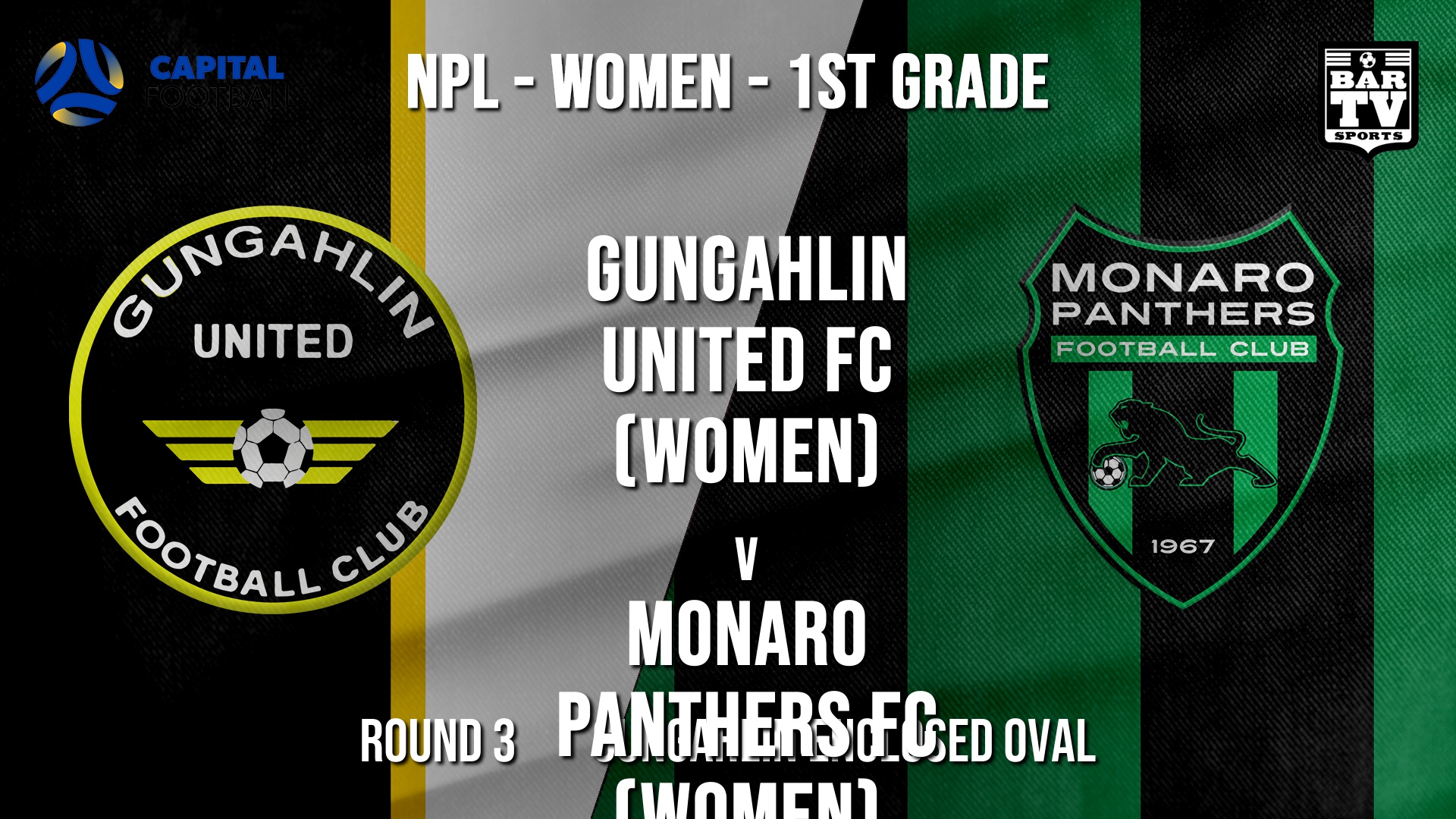 NPLW - Capital Round 3 - Gungahlin United FC (women) v Monaro Panthers FC (women) Slate Image