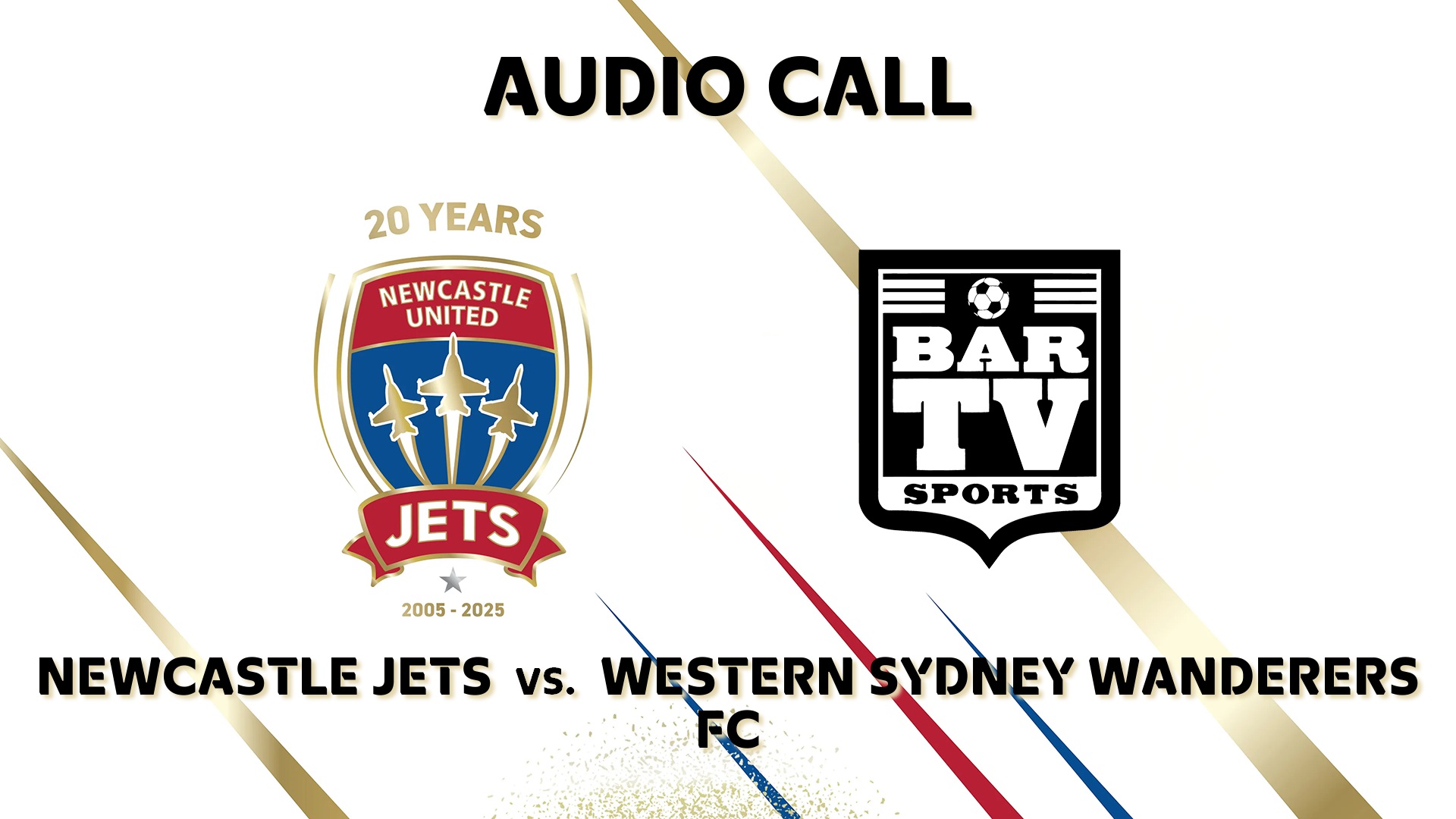 250426-video-Newcastle Jets Audio Call Round 28 - Newcastle Jets v Western Sydney Wanderers FC Slate Image