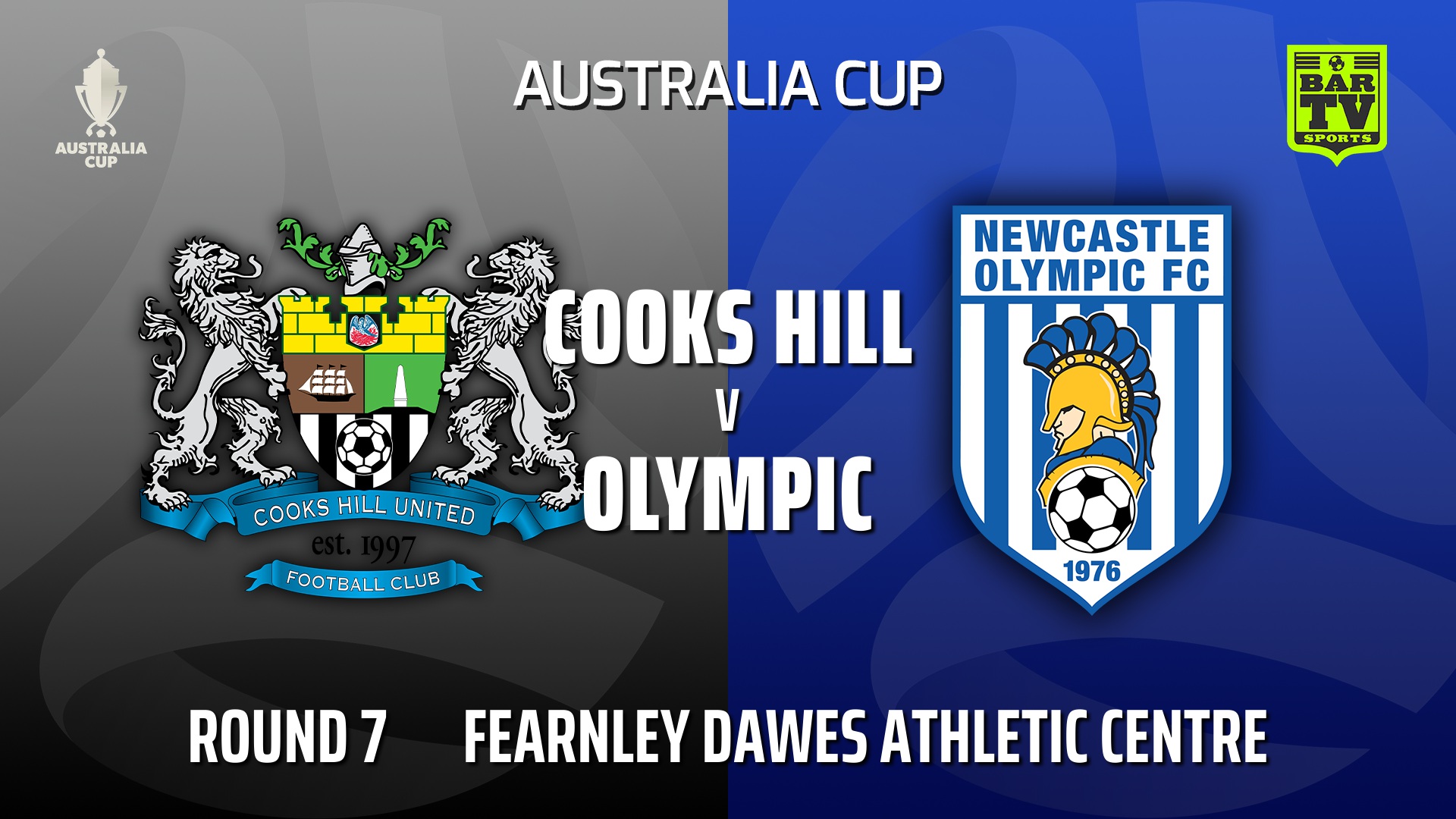 220622-Australia Cup Qualifying Northern NSW Round 7 - Cooks Hill United FC v Newcastle Olympic Slate Image