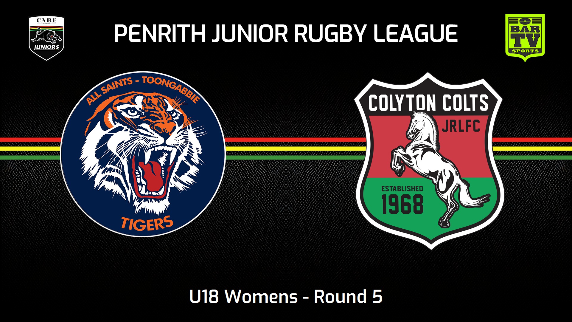 240511-video-Penrith & District Junior Rugby League Round 5 - U18 Womens - All Saints Toongabbie v Colyton Colts Slate Image