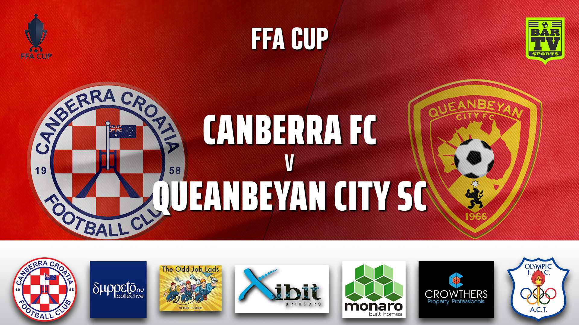 FFA Cup Qualifying Canberra Canberra FC v Queanbeyan City SC Slate Image