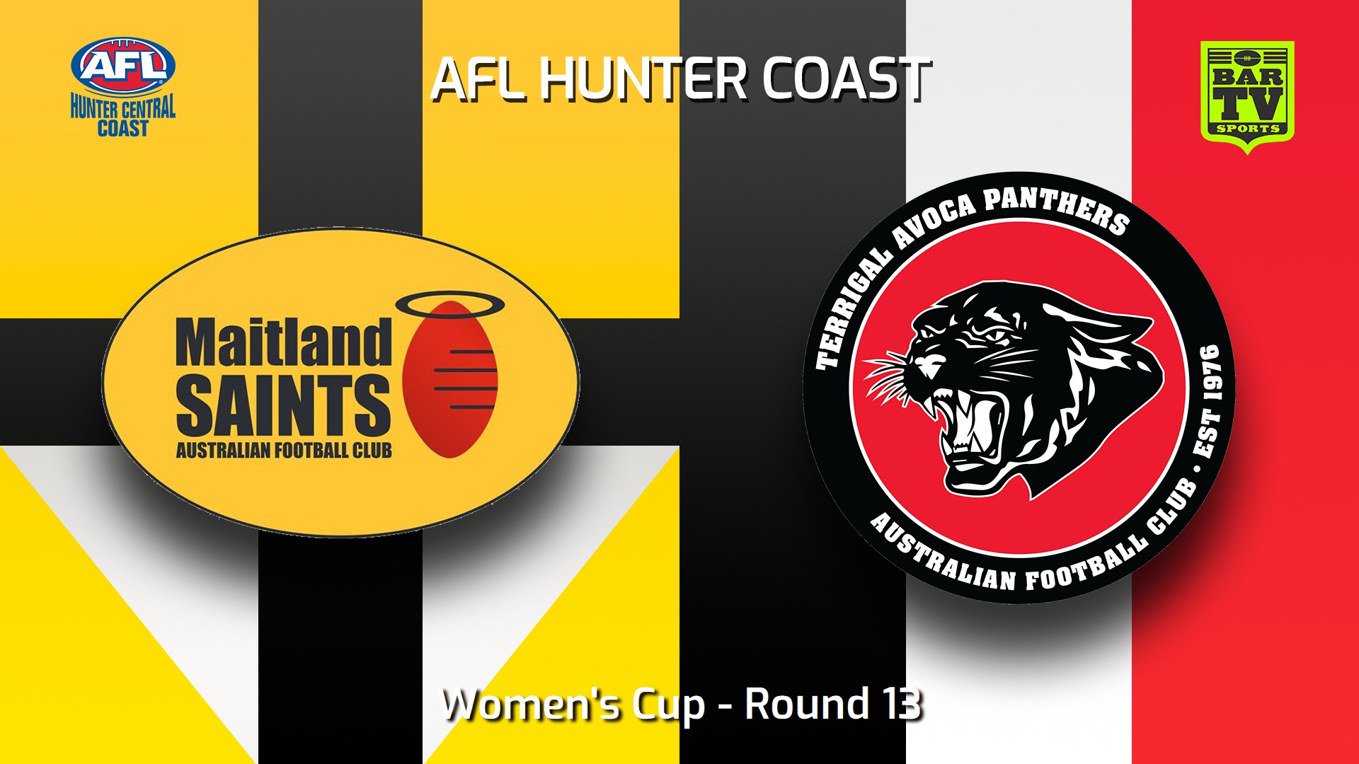 240706-video-AFL Hunter Central Coast Round 13 - Women's Cup - Maitland Saints v Terrigal Avoca Panthers Slate Image