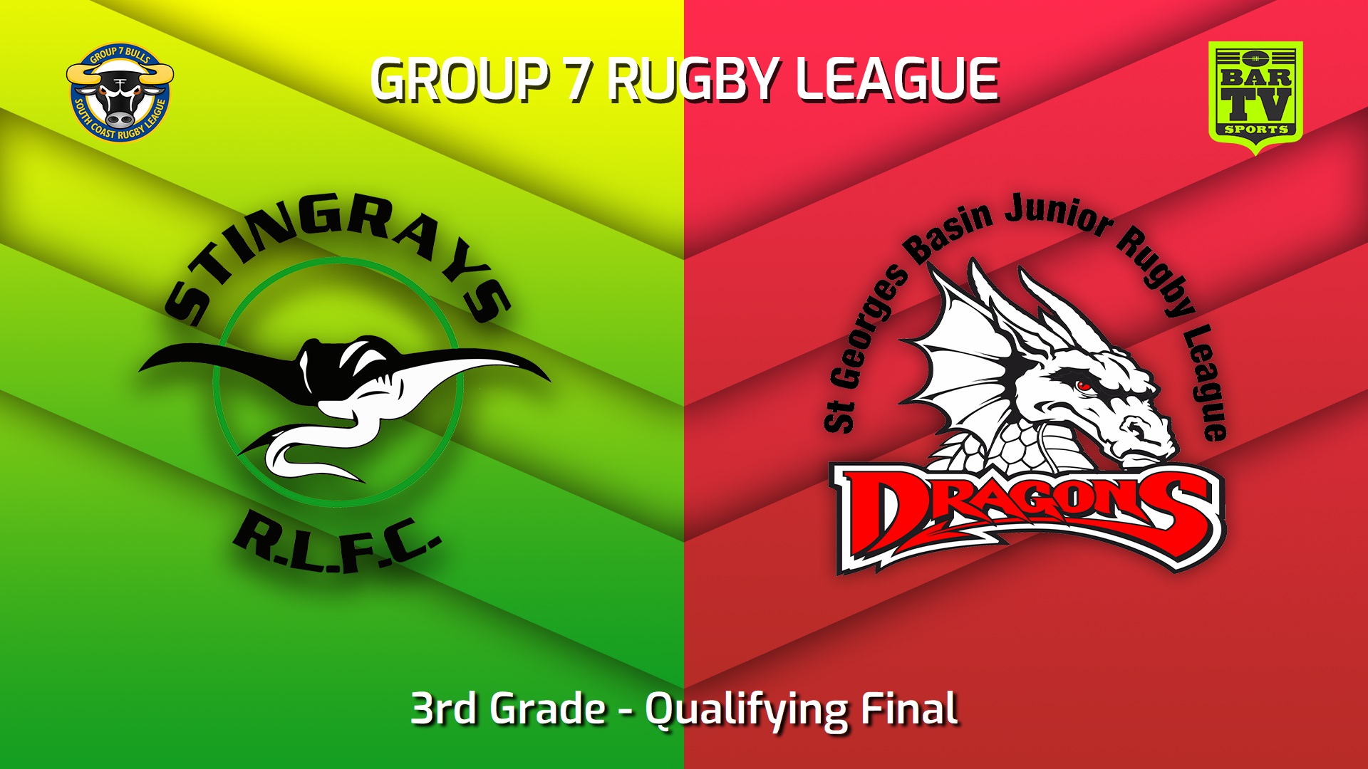 230827-South Coast Qualifying Final - 3rd Grade - Stingrays of Shellharbour v St Georges Basin Dragons Slate Image