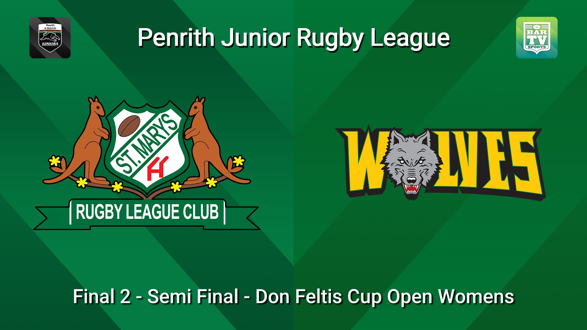 260816-video-Penrith & District Junior Rugby League Final 2 - Semi Final - Don Feltis Cup Open Womens - St Marys v Windsor Wolves Slate Image