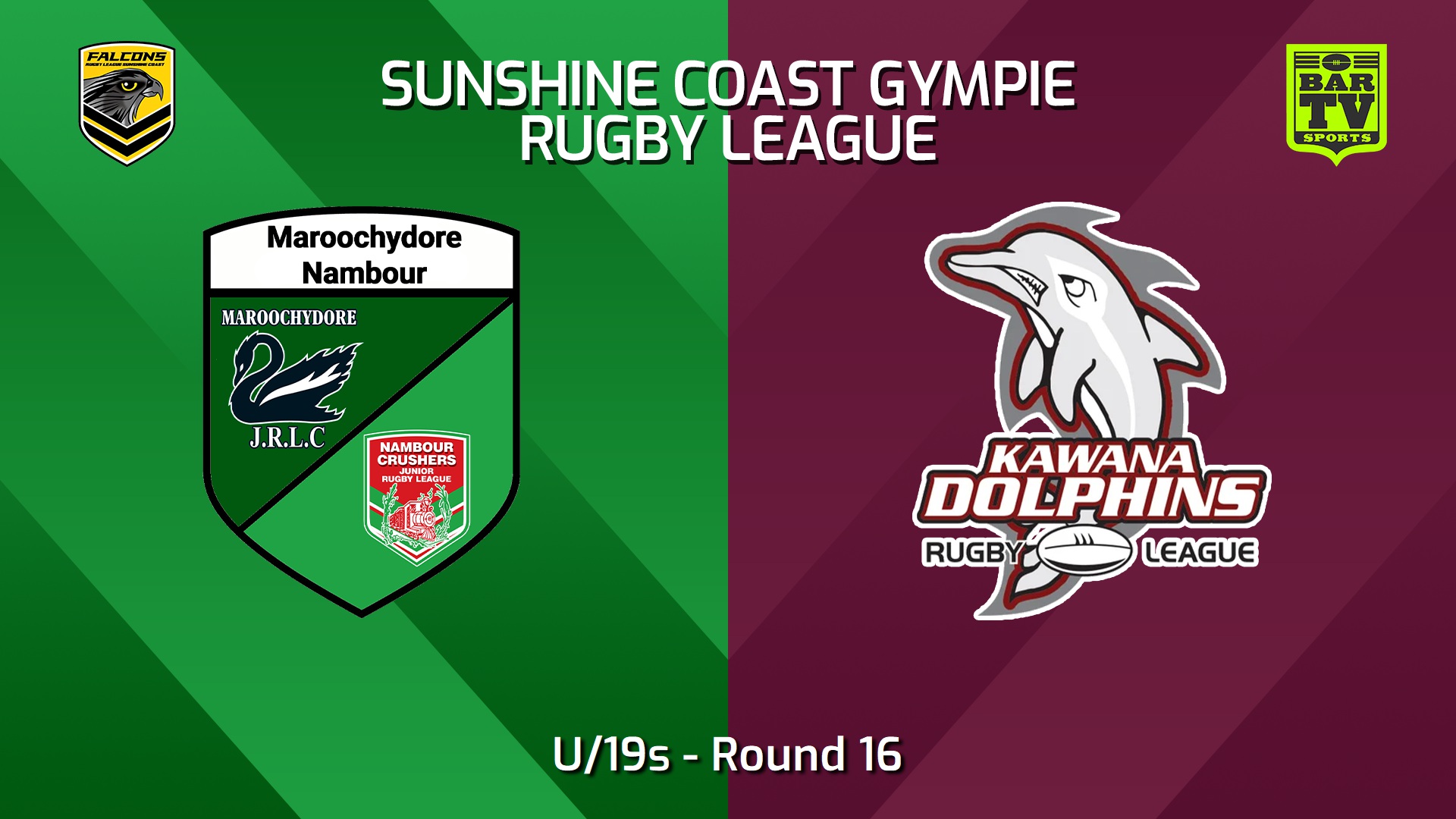 240803-video-Sunshine Coast RL Round 16 - U/19s - Maroochydore/Nambour v Kawana Dolphins Slate Image